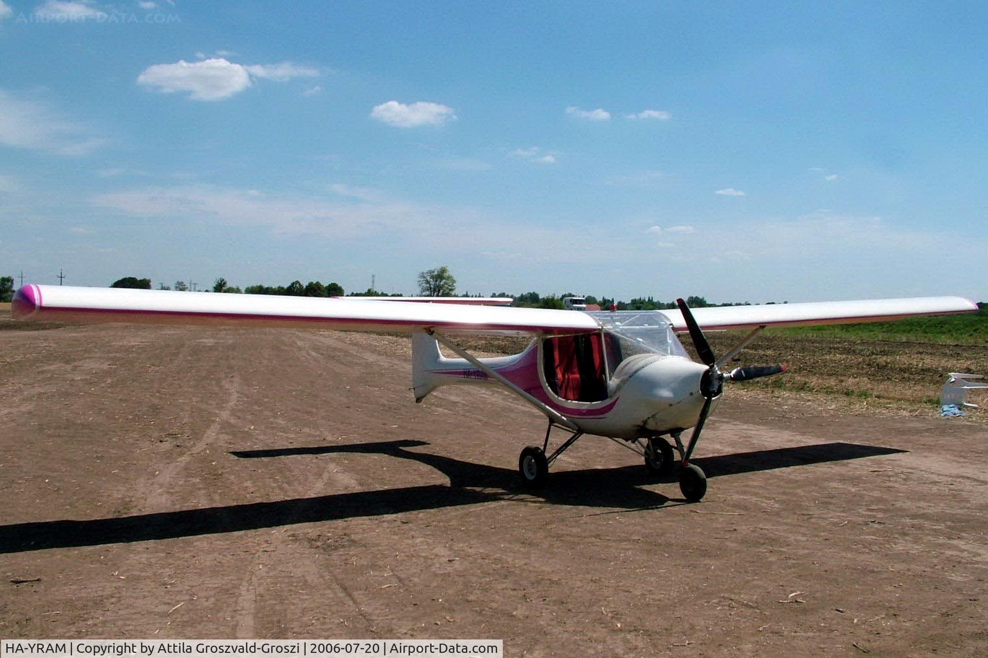 HA-YRAM, 1999 Oldrich Jora C/N 003/94, Temporary off and landing place Balatonakarattya, Hungary