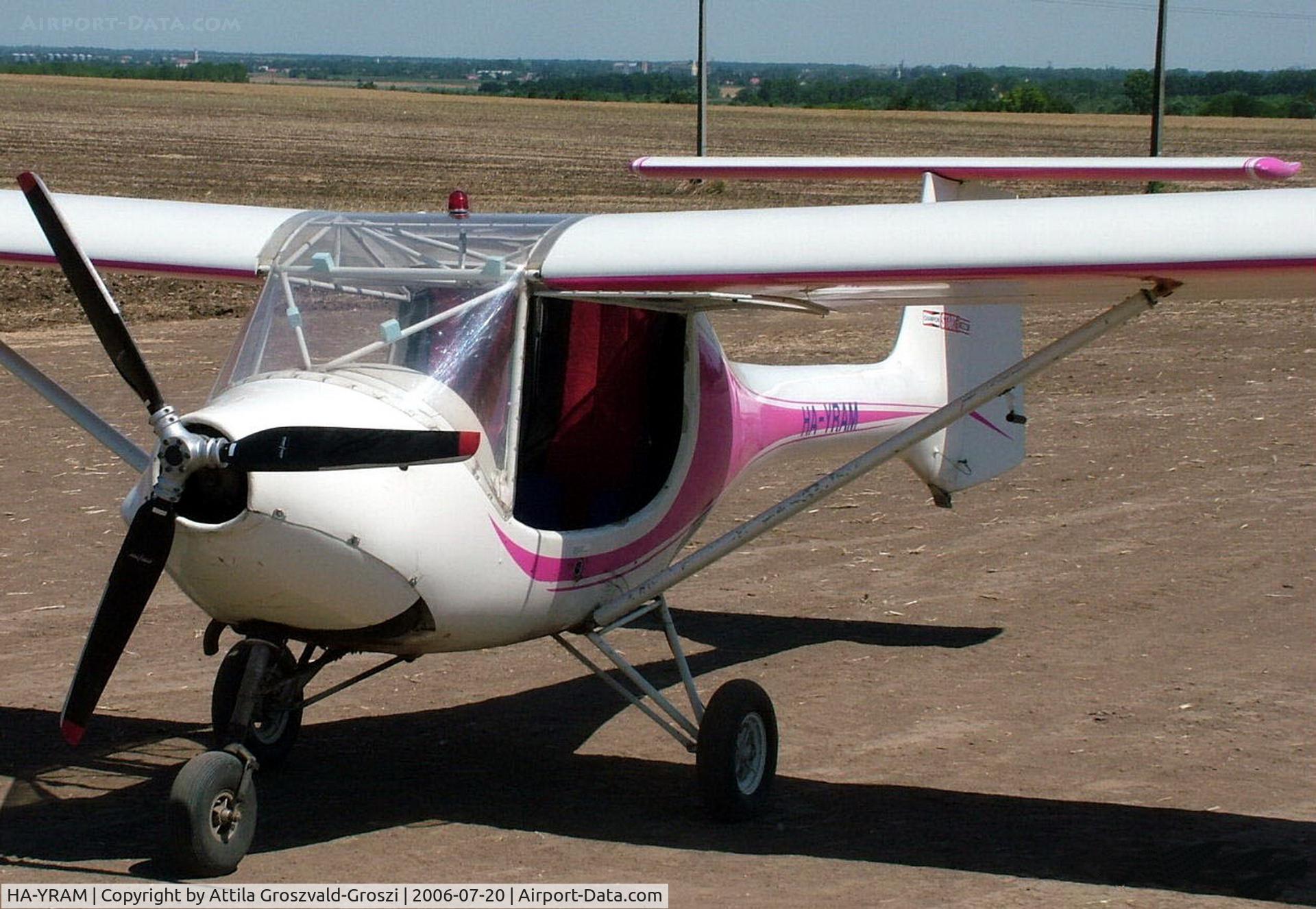 HA-YRAM, 1999 Oldrich Jora C/N 003/94, Temporary off and landing place Balatonakarattya, Hungary