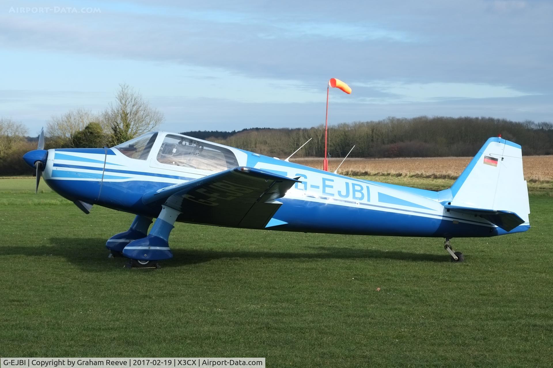 G-EJBI, 1961 Bolkow Bo-207 C/N 242, Parked at Northrepps.