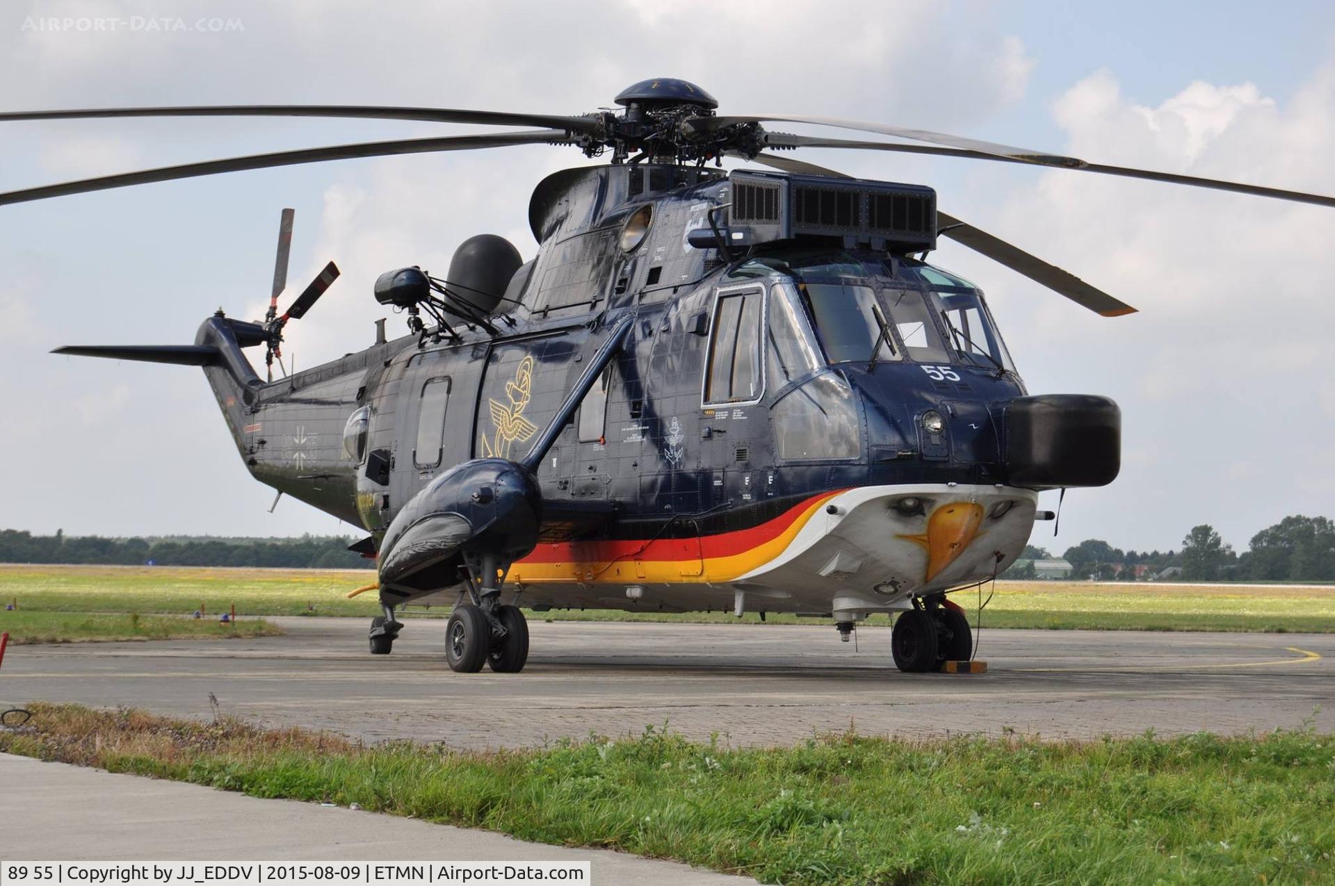 89 55, Westland Sea King Mk.41 C/N WA759/81, Spezial Paint to the 100year of Germany Navy Force