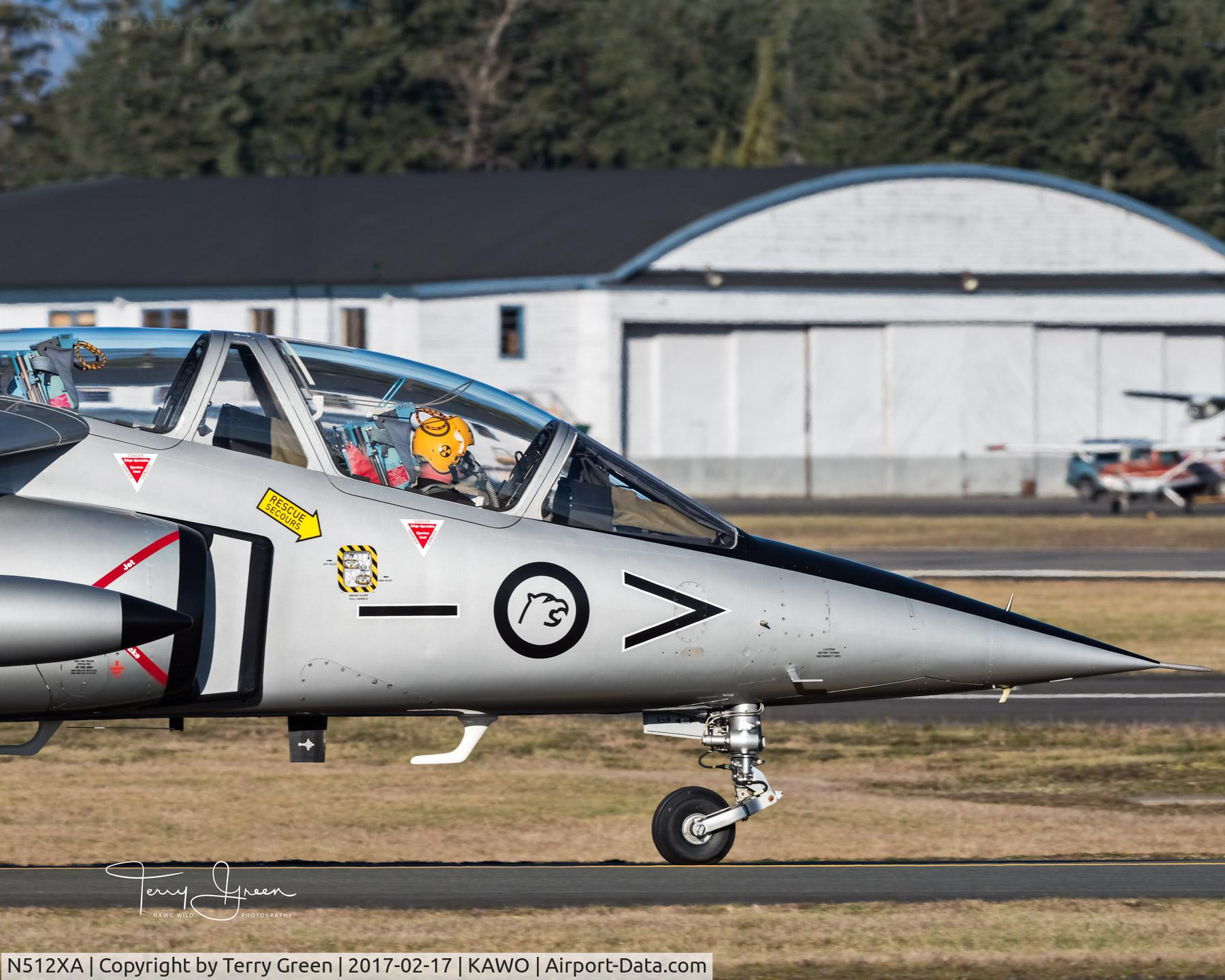 N512XA, 1981 Dassault-Dornier Alpha Jet A C/N 0112, KAWO