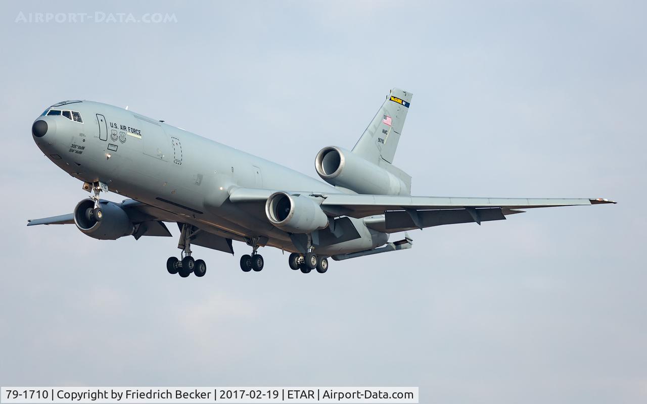 79-1710, 1981 McDonnell Douglas KC-10A Extender C/N 48202, on final RW26