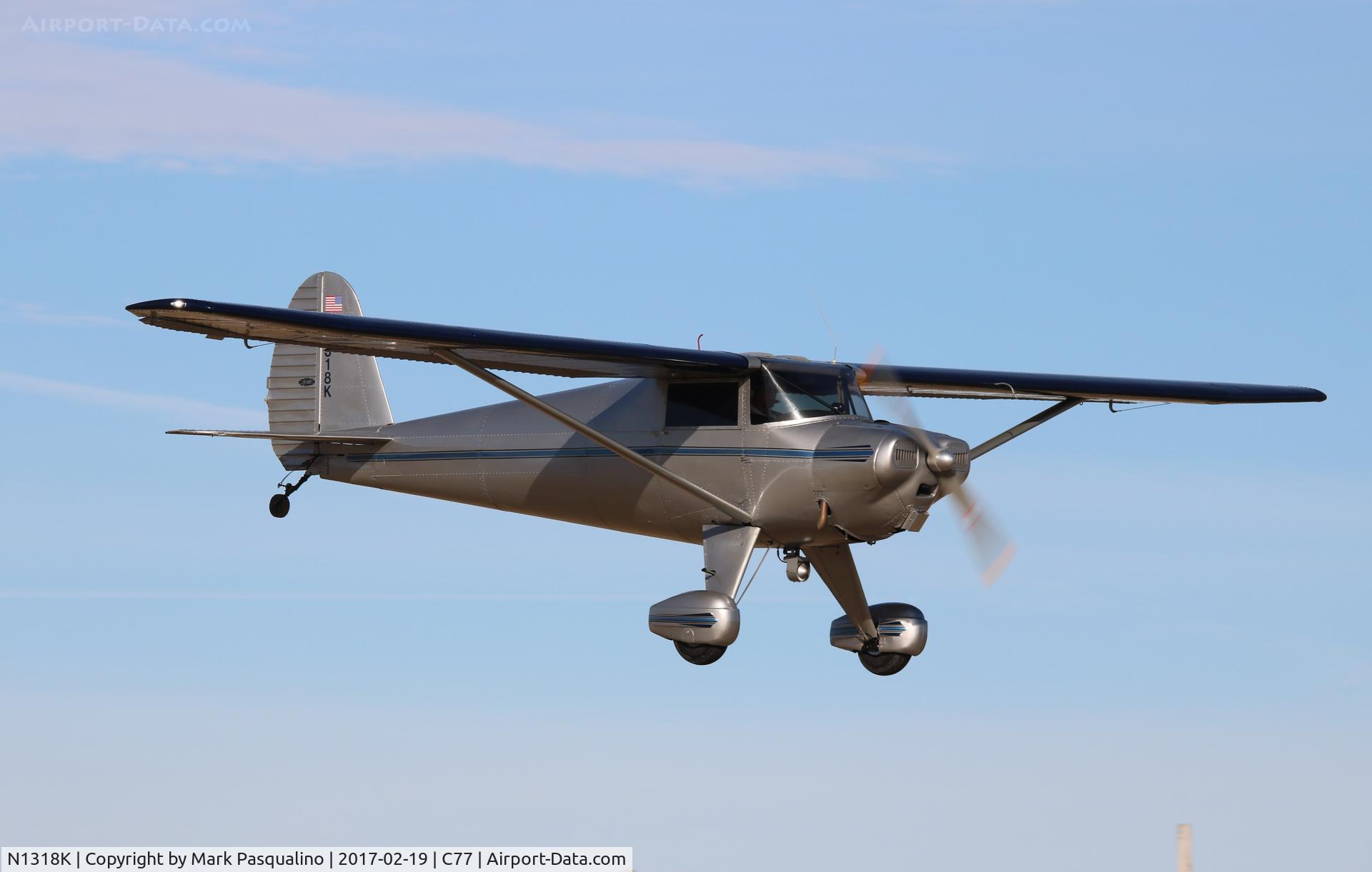 N1318K, 1947 Luscombe 8A C/N 4045, Luscombe 8A