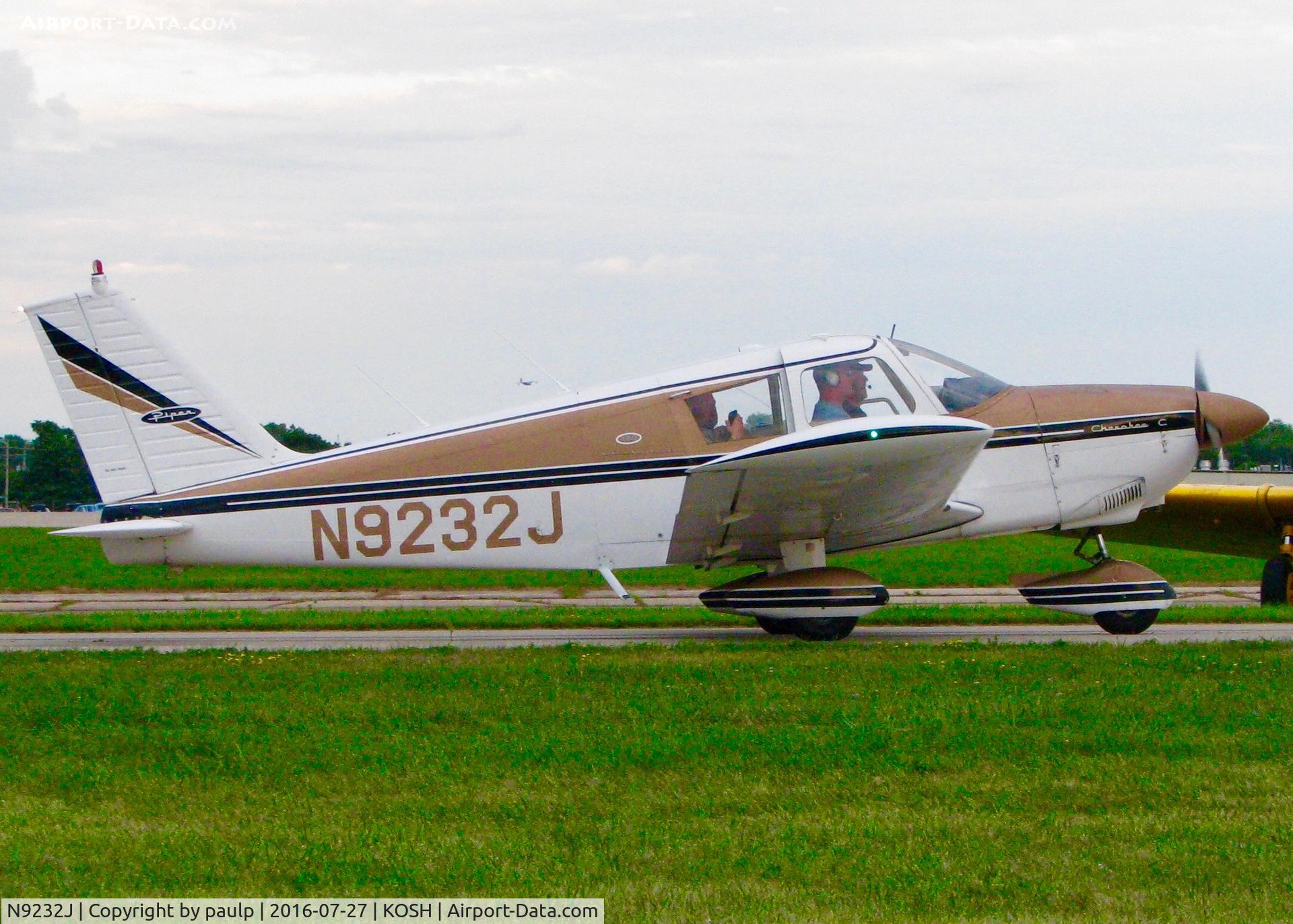 N9232J, 1966 Piper PA-28-180 C/N 28-3305, At Oshkosh.