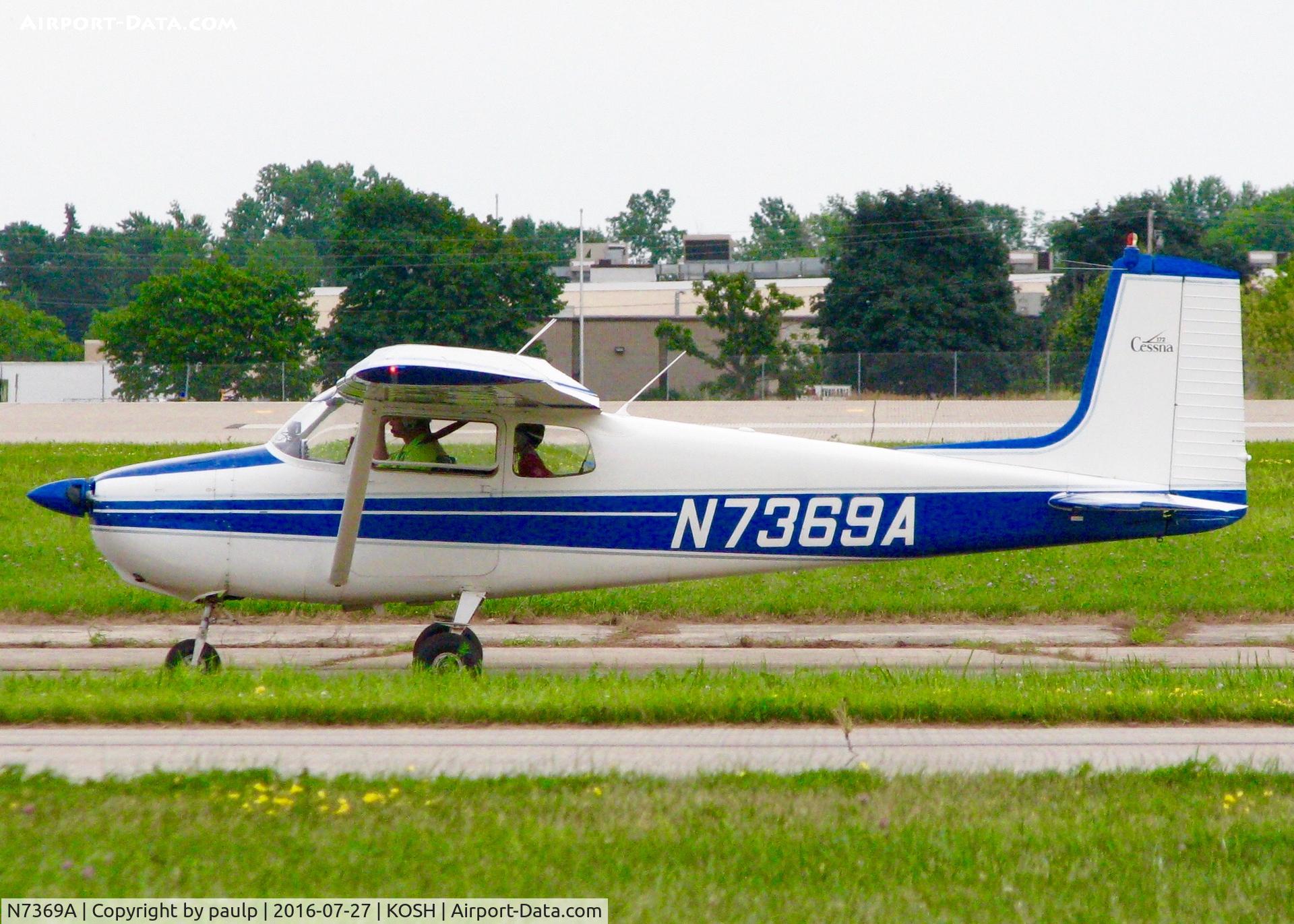 N7369A, Cessna 172 C/N 29469, At Oshkosh.