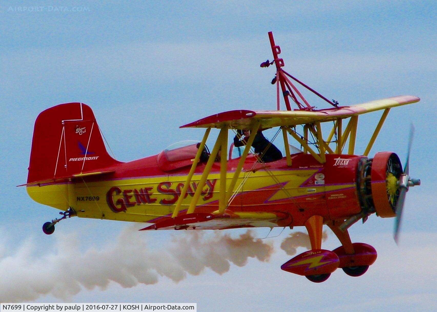N7699, 1972 Grumman G-164A Show Cat C/N 1004, At Oshkosh.