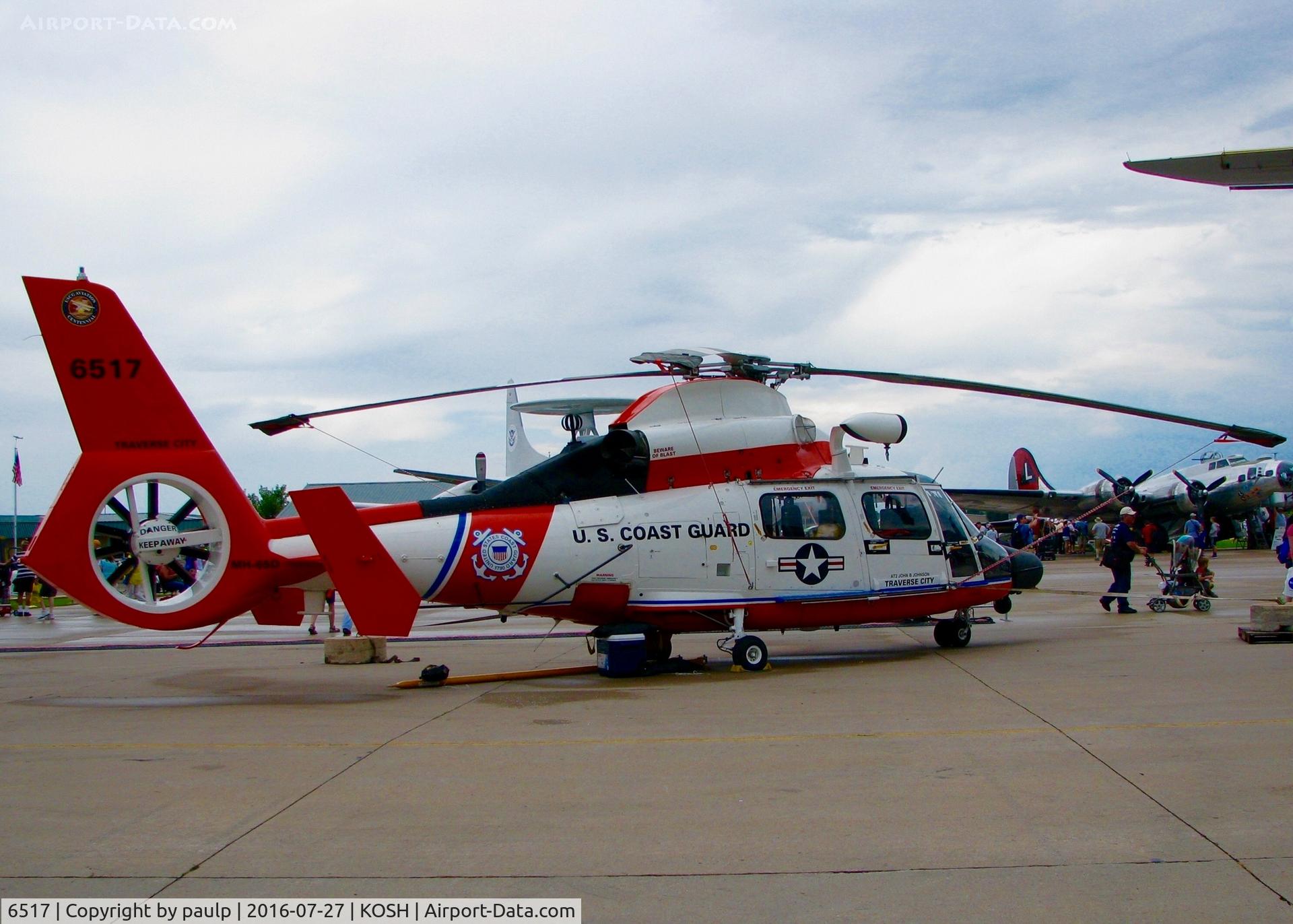 6517, 2004 Aérospatiale HH-65B Dolphin C/N 6137, At Oshkosh.