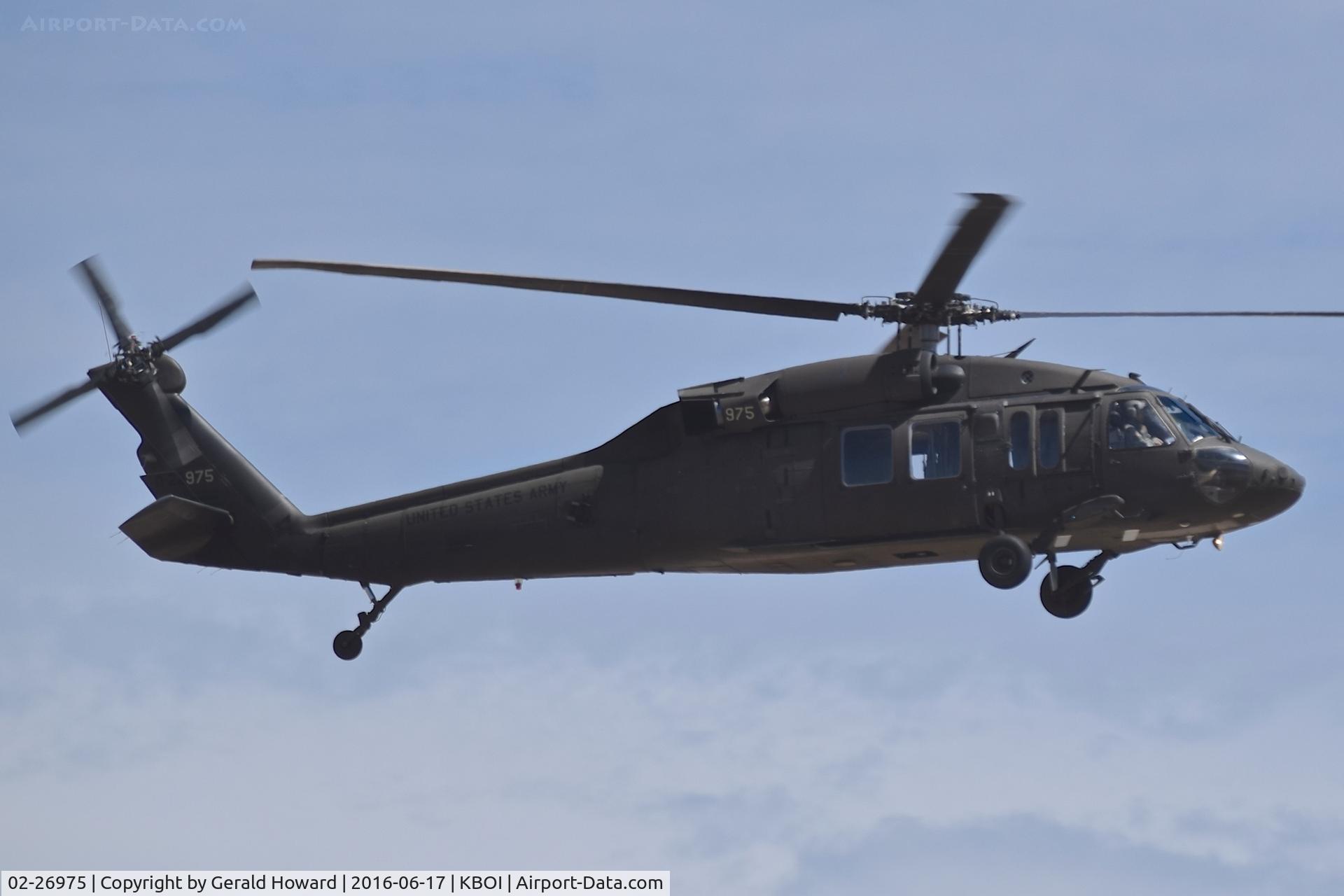02-26975, 2002 Sikorsky UH-60L Black Hawk C/N 70-2777, 1-183rd AVN BN, Idaho Army National Guard