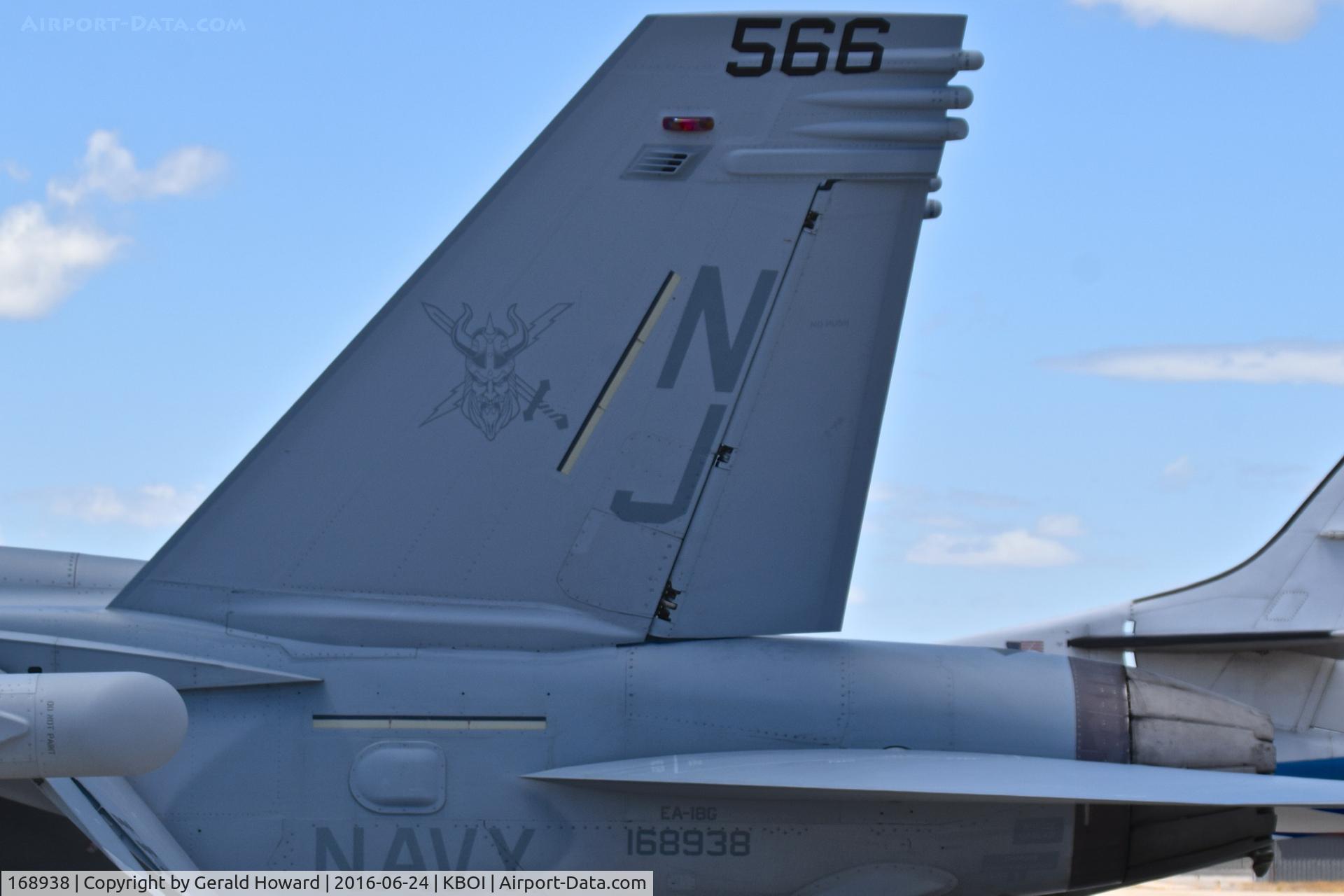 168938, Boeing EA-18G Growler C/N G-110, VAQ-129  “Vikings”, NAS Whidbey Island, WA.
