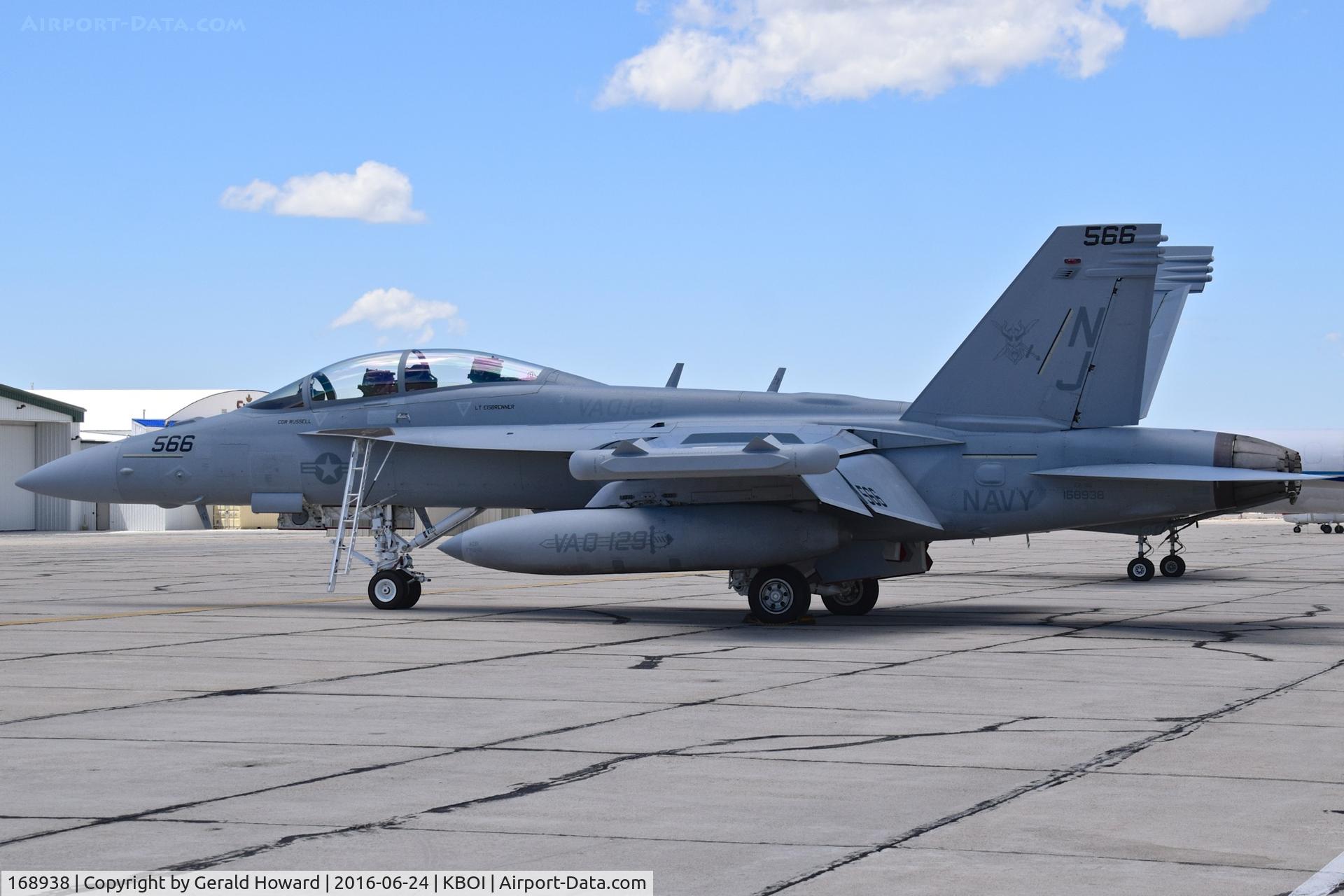 168938, Boeing EA-18G Growler C/N G-110, VAQ-129  “Vikings”, NAS Whidbey Island, WA.