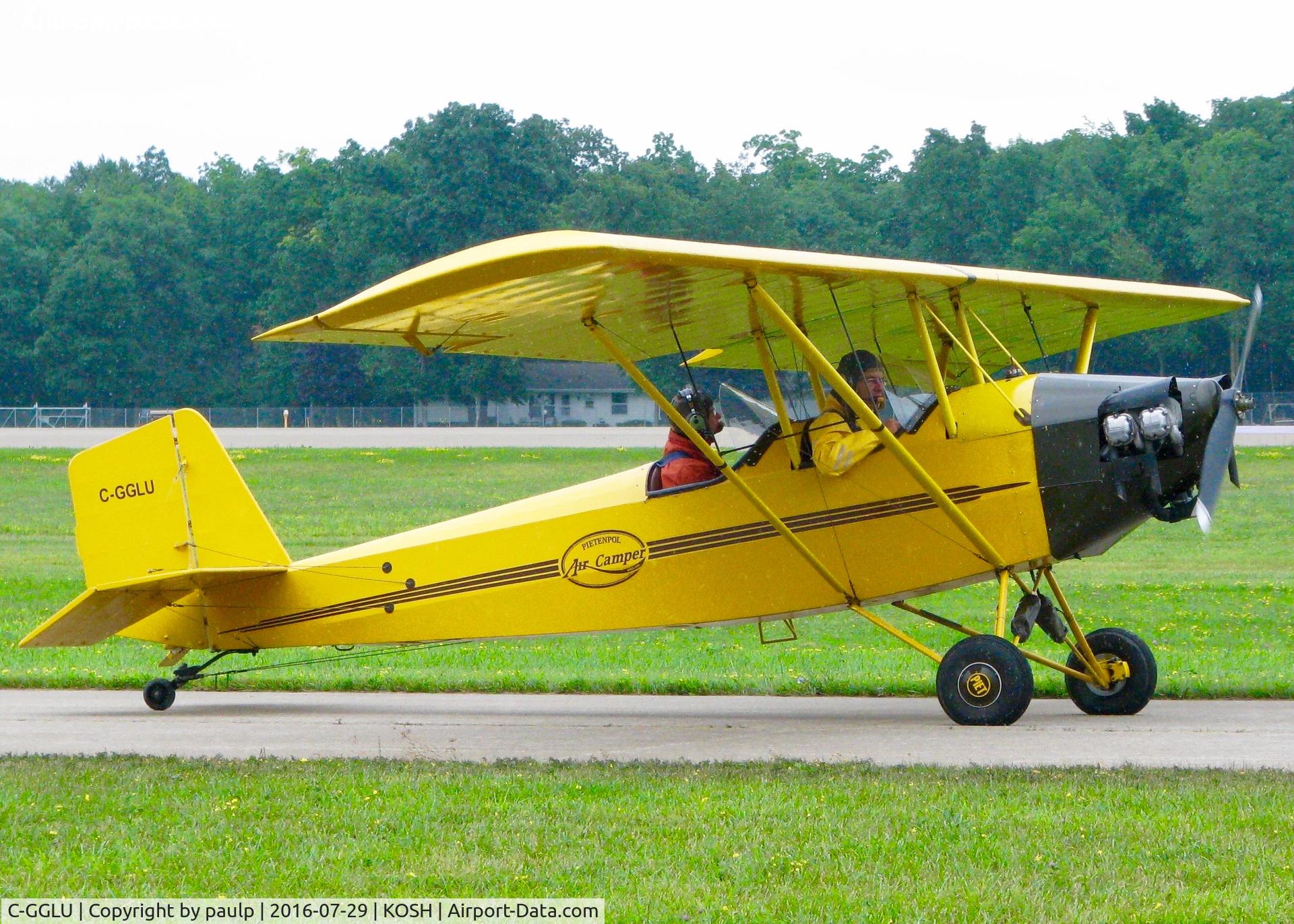 C-GGLU, 1981 Pietenpol Air Camper C/N P1814L, At Oshkosh.