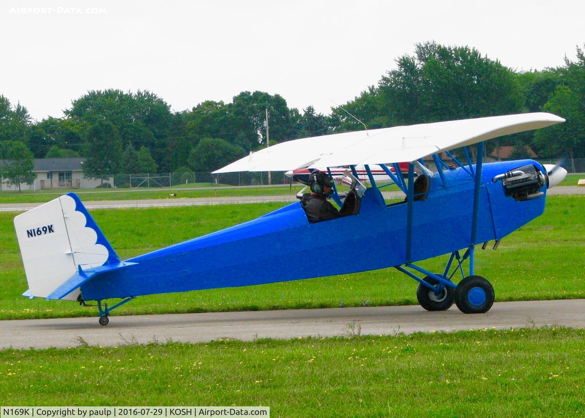 N169K, 2015 Pietenpol Air Camper C/N 001, At Oshkosh.
