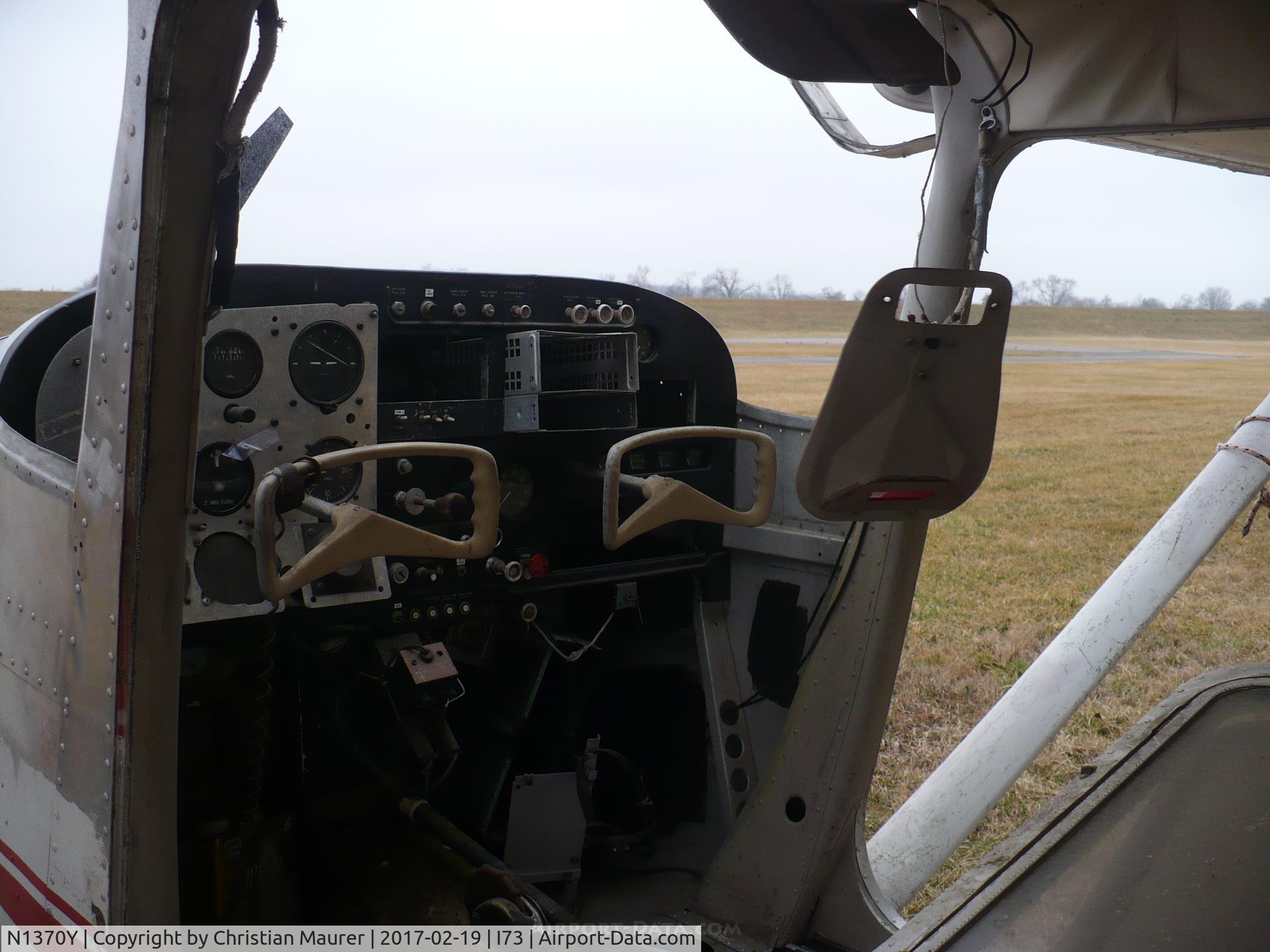 N1370Y, 1961 Cessna 172C C/N 17249070, Babe II's flight deck ready for some flying!!