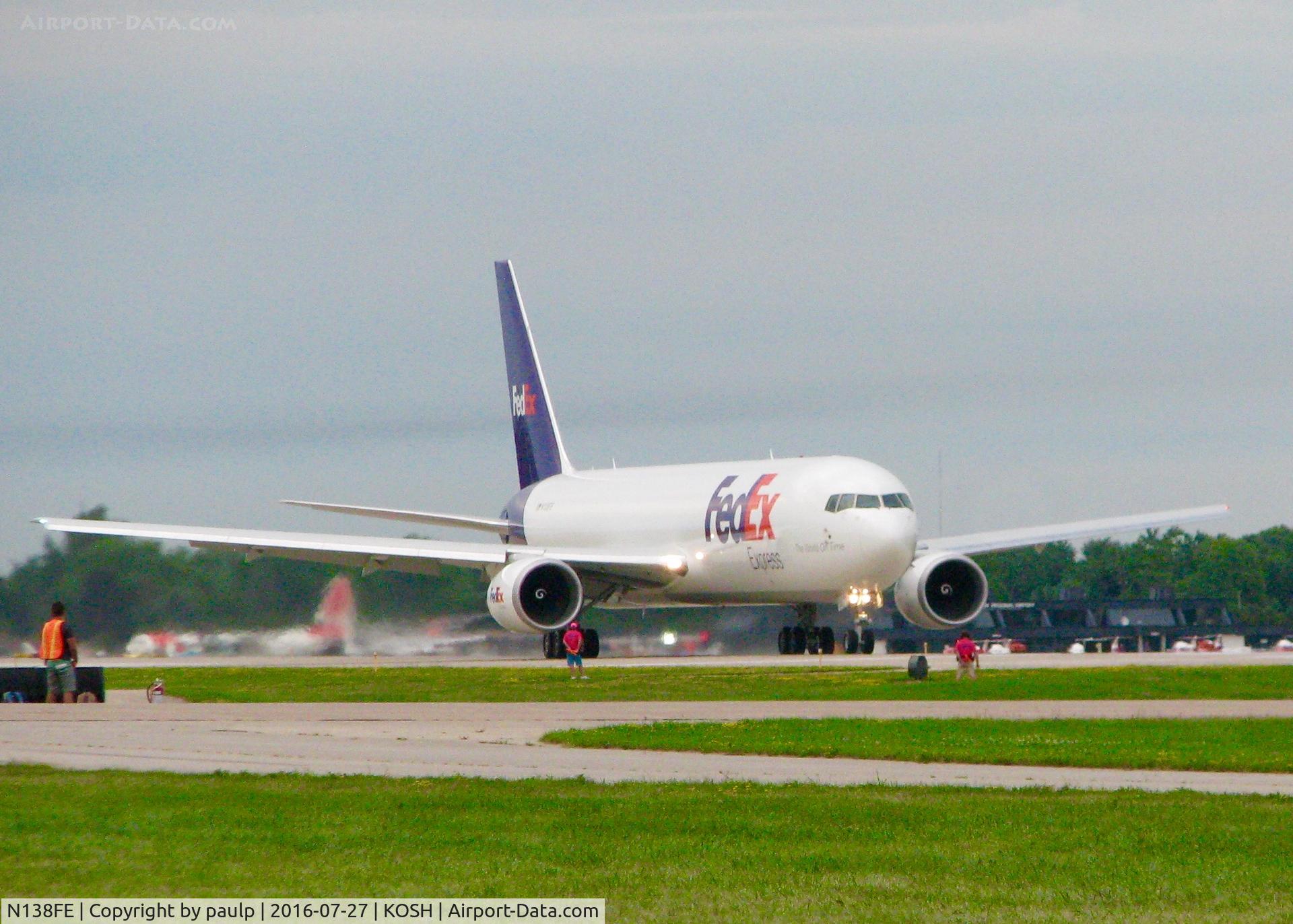 N138FE, 2016 Boeing 767-3S2F/ER C/N 43723, At Oshkosh.