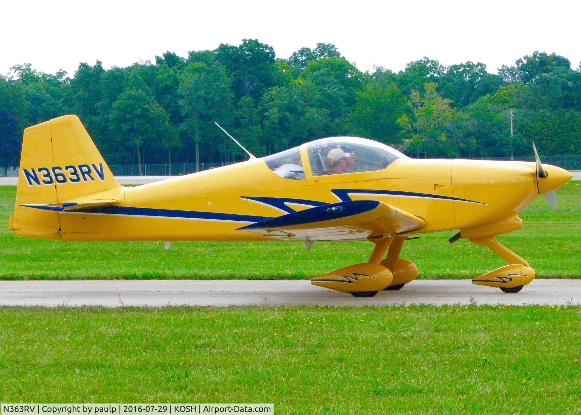 N363RV, Vans RV-6A C/N 60388, At Oshkosh.