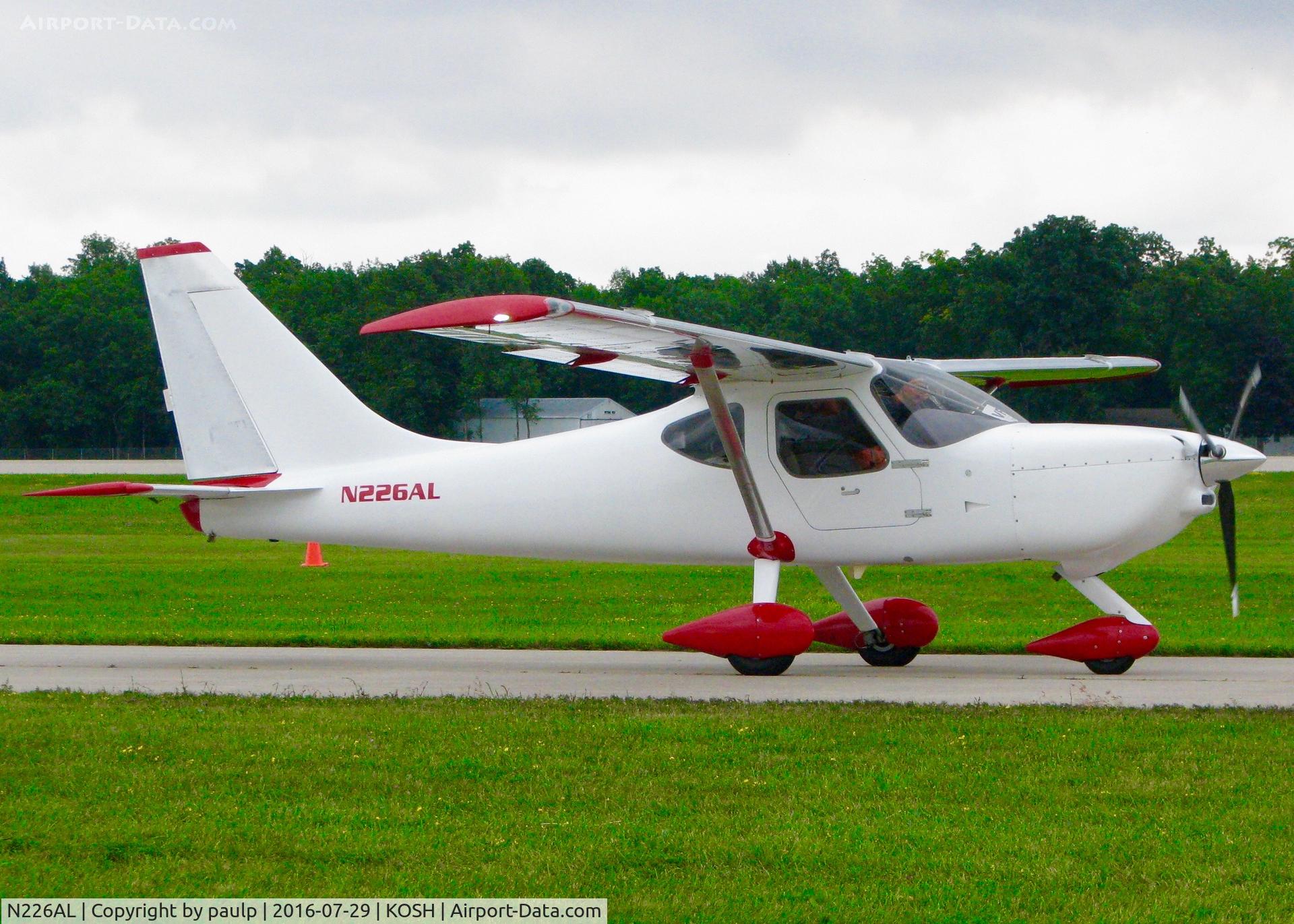N226AL, 2015 Glasair GS-2 Sportsman 2+2 C/N 7407, At Oshkosh.