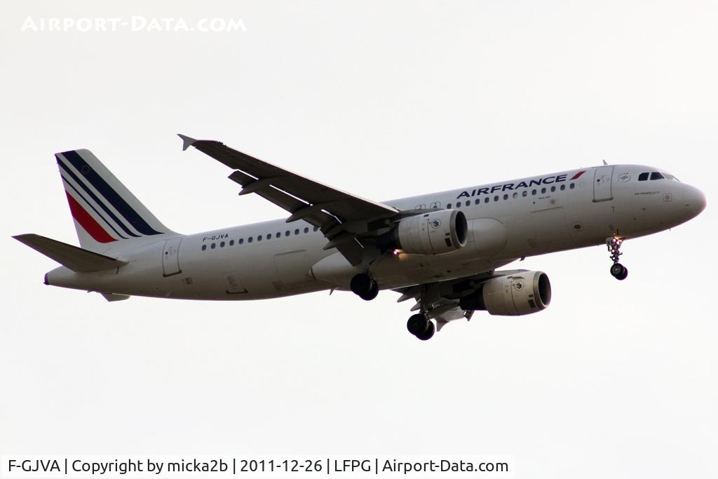 F-GJVA, 1990 Airbus A320-211 C/N 144, Landing