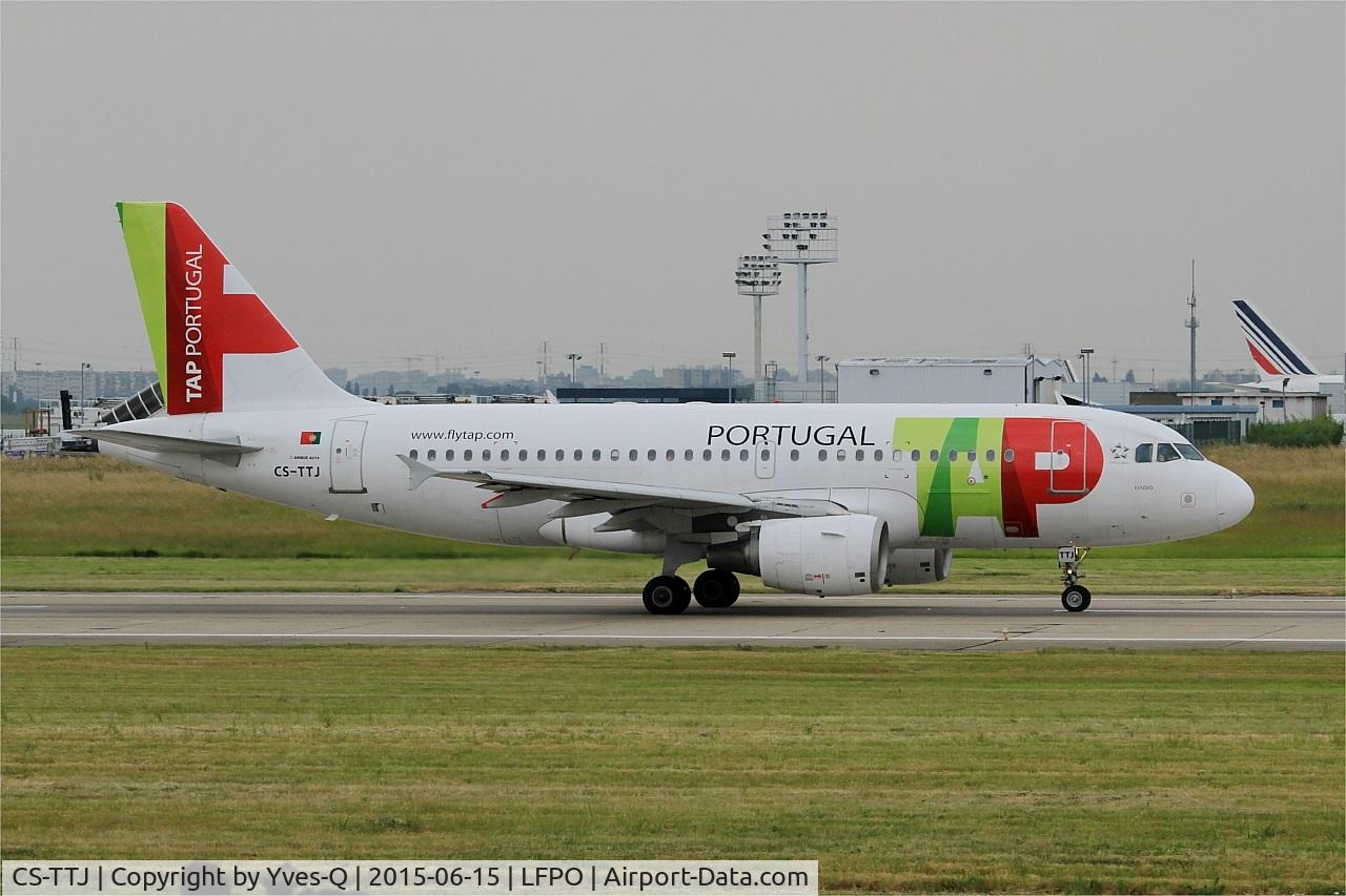 CS-TTJ, 1999 Airbus A319-111 C/N 979, Airbus A319-111, Take off run rwy 08, Paris-Orly airport (LFPO-ORY)