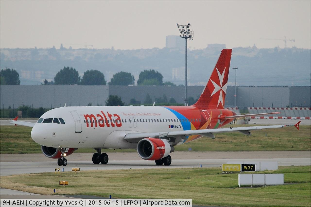 9H-AEN, 2005 Airbus A320-214 C/N 2665, Airbus A320-214, Taxiing to holding point rwy 08, Paris-Orly airport (LFPO-ORY)