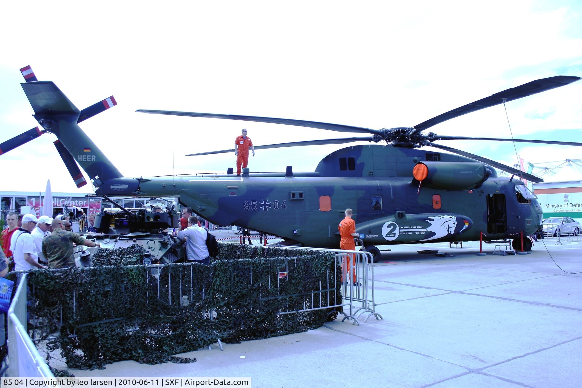 85 04, Sikorsky (VFW-Fokker) CH-53GA C/N V65-102, Berlin Air Show 11.6.2010