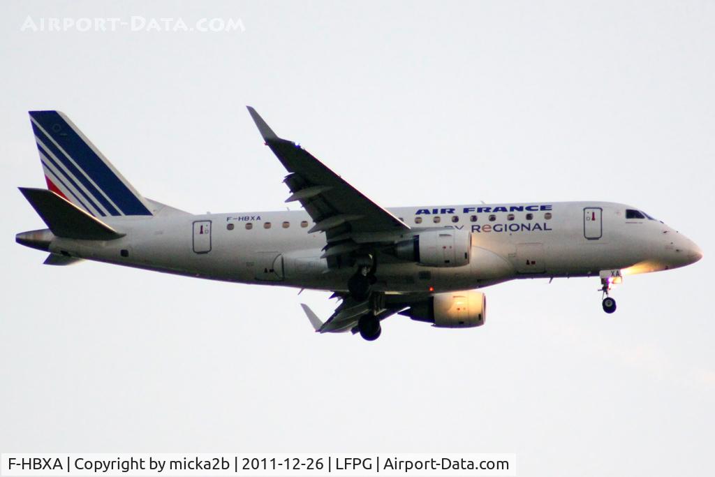 F-HBXA, 2008 Embraer 170LR (ERJ-170-100LR) C/N 17000237, Landing