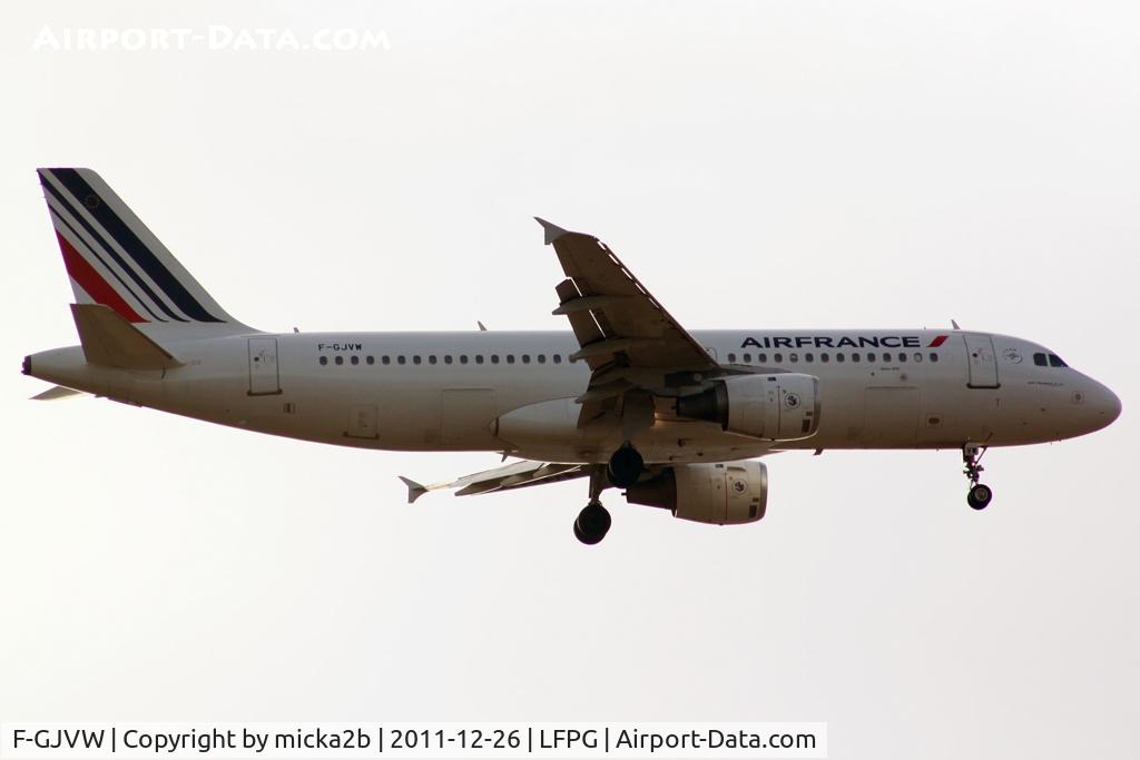 F-GJVW, 1994 Airbus A320-211 C/N 0491, Landing