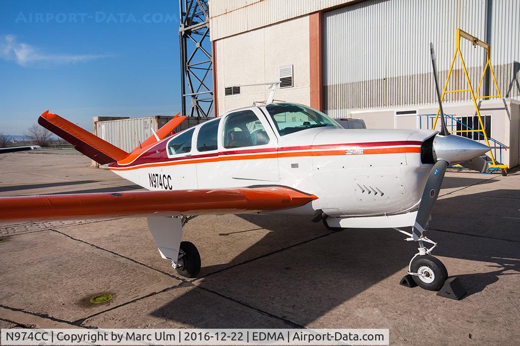 N974CC, 1964 Beech S35 Bonanza C/N D-7498, A rare s35 bonanza.