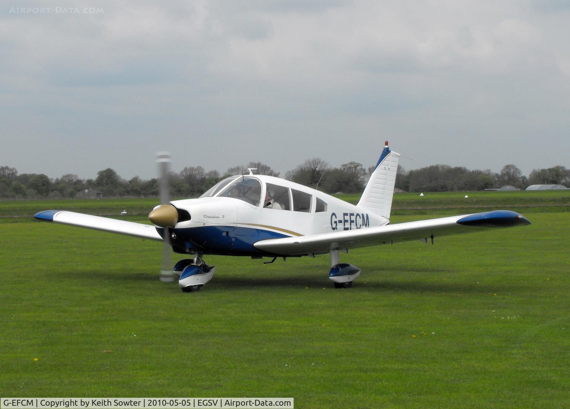 G-EFCM, 1968 Piper PA-28-180 Cherokee C/N 28-4766, Visiting aircraft