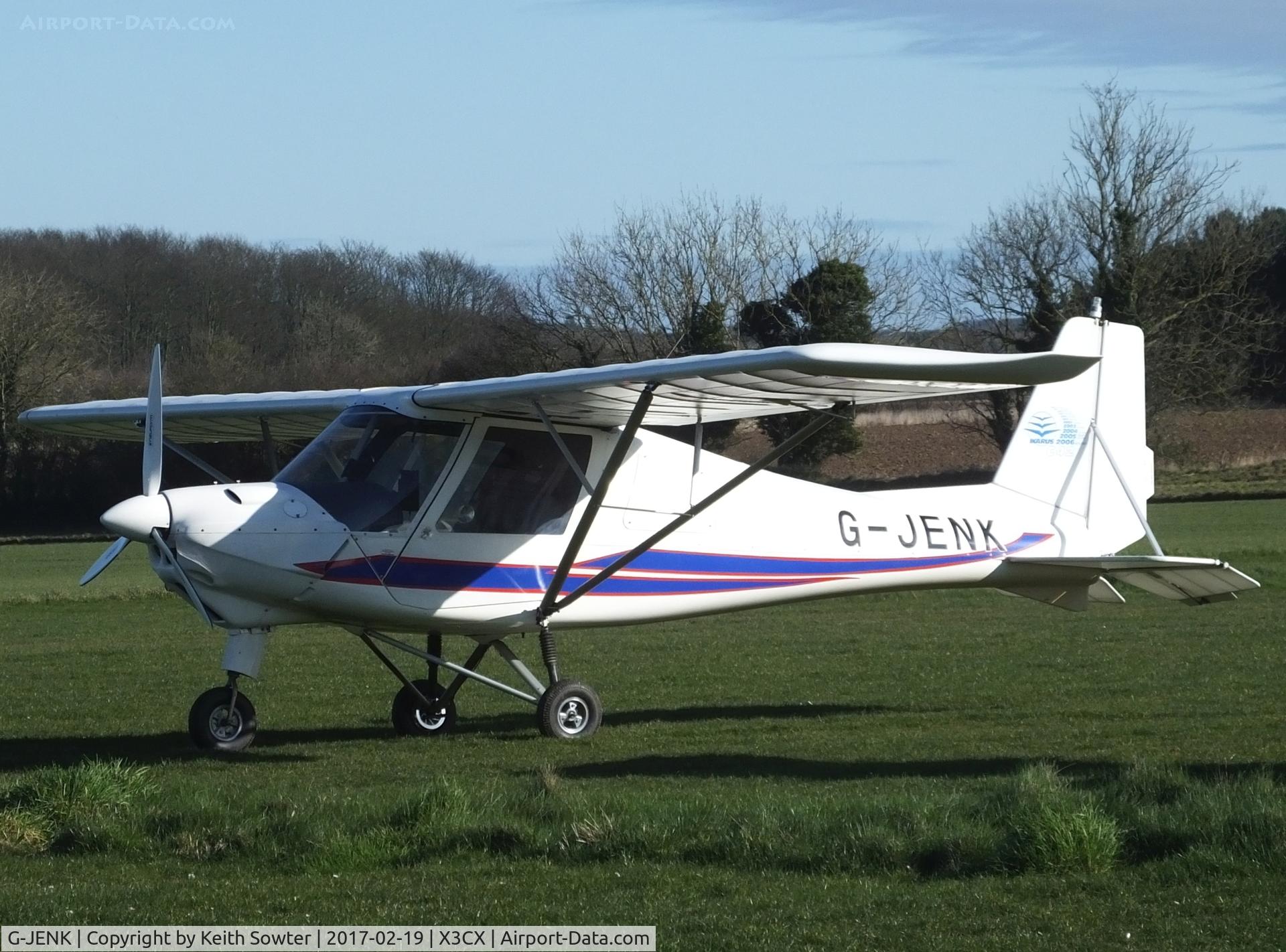 G-JENK, 2008 Comco Ikarus C42 FB80 C/N 0806-6978, Visiting aircraft