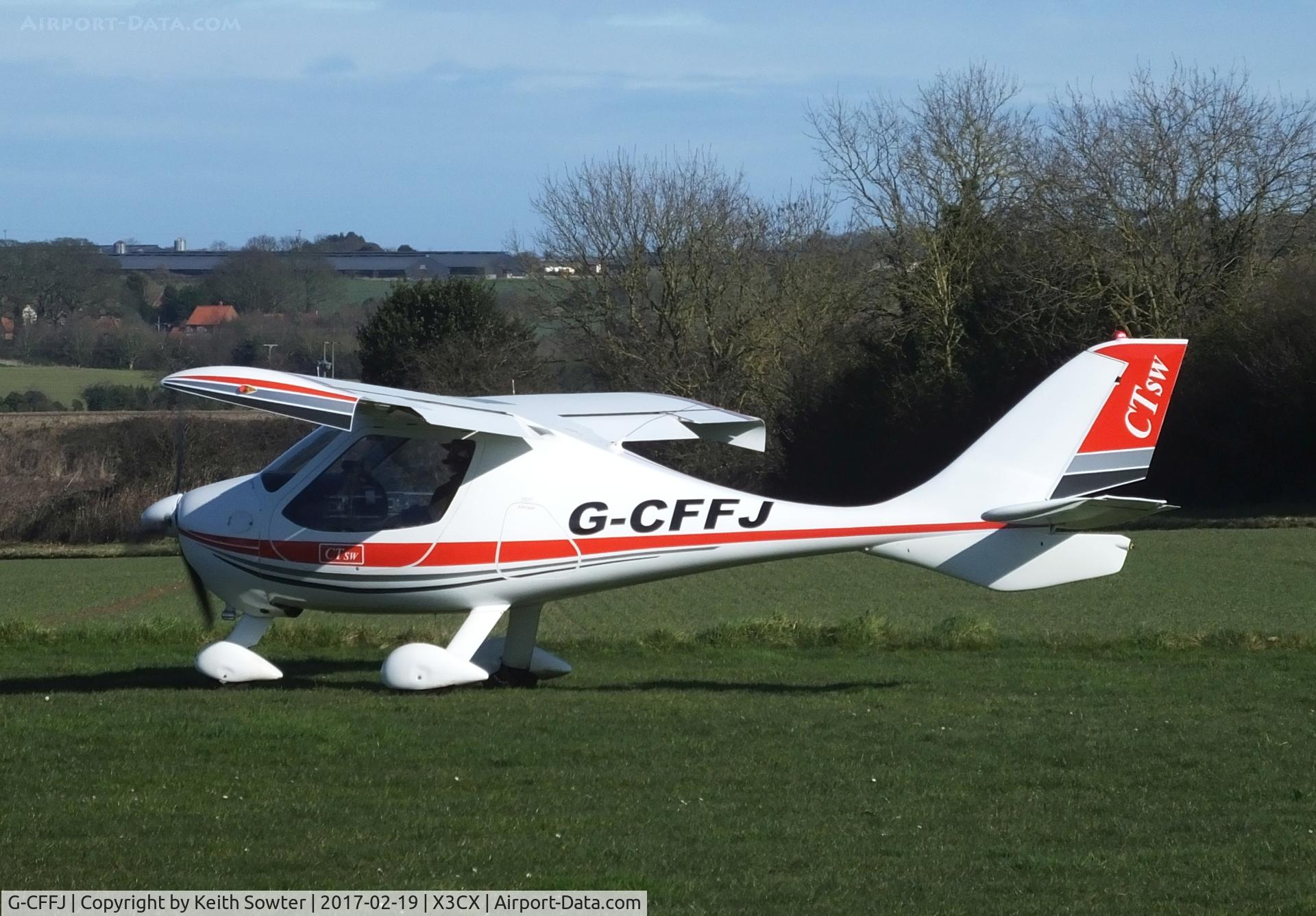 G-CFFJ, 2008 Flight Design CTSW C/N 8391, Visiting aircraft