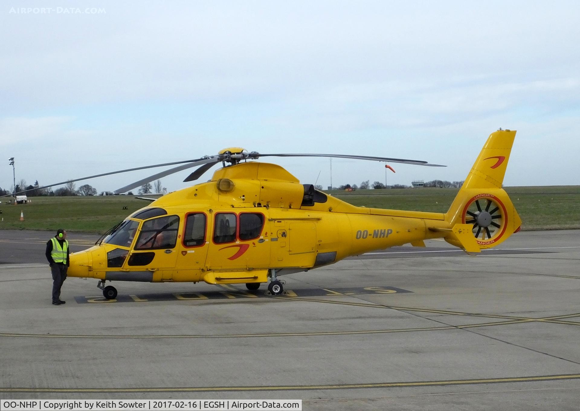 OO-NHP, 2007 Eurocopter EC-155B-1 C/N 6762, Based aircraft