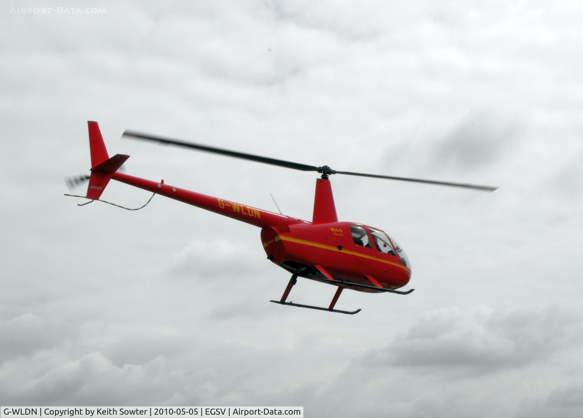 G-WLDN, 2005 Robinson R44 Raven 1 C/N 1507, Visiting aircraft