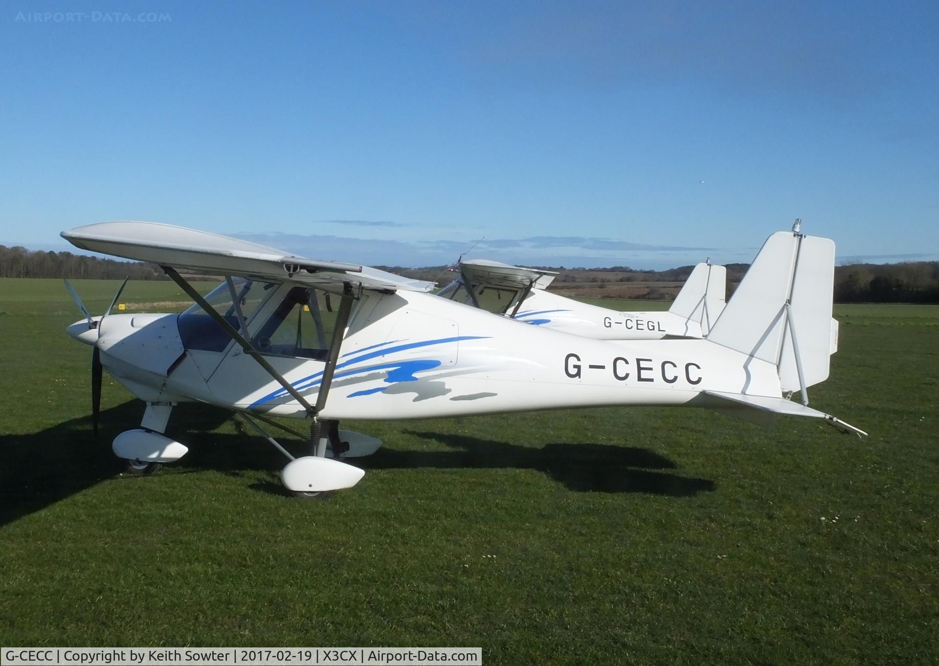 G-CECC, 2006 Comco Ikarus C42 FB80 C/N 0607-6832, Visiting aircraft