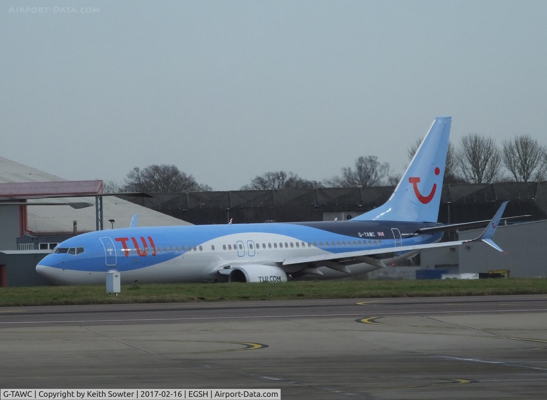 G-TAWC, 2012 Boeing 737-8K5 C/N 39922, Scheduled service
