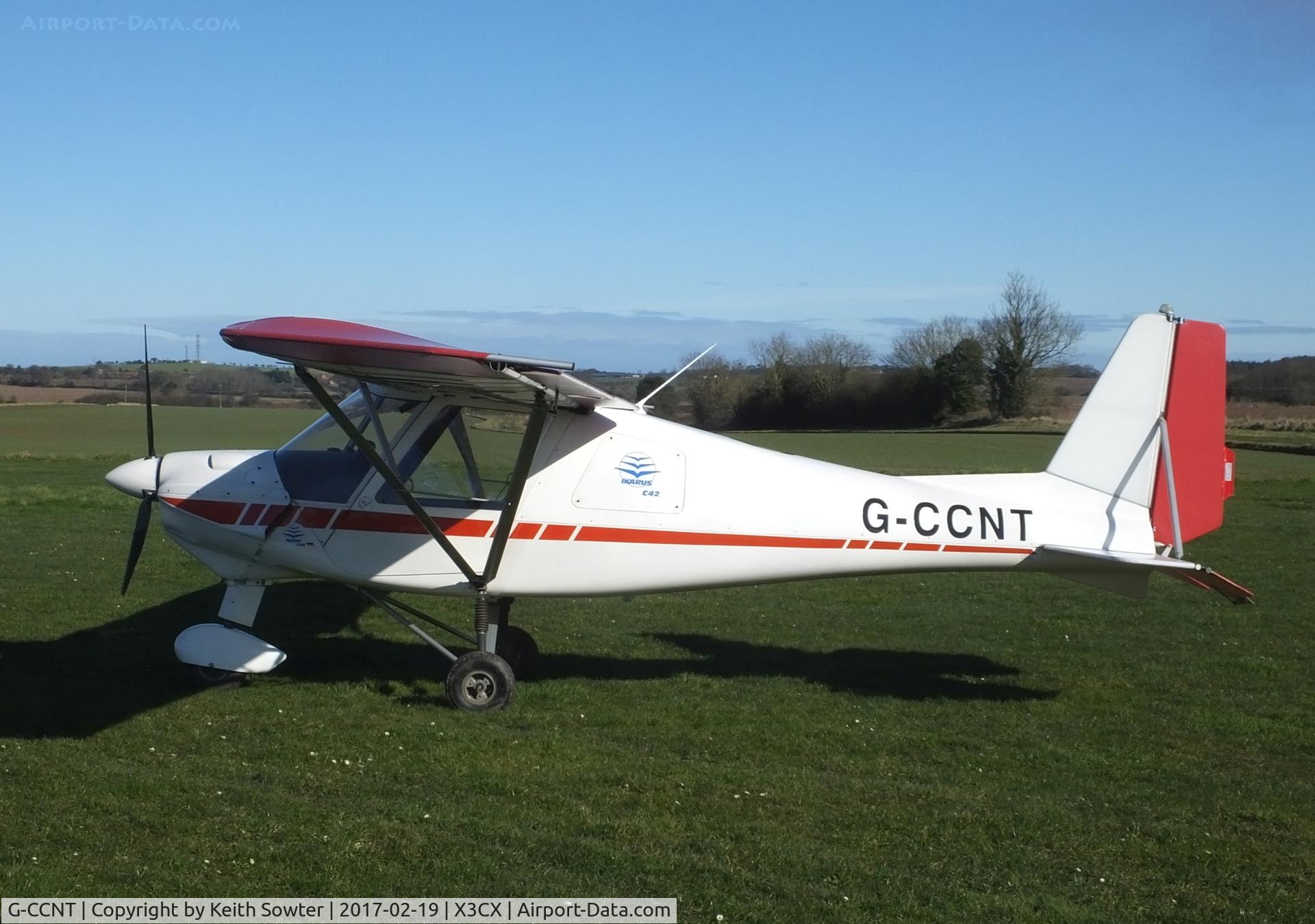G-CCNT, 2003 Comco Ikarus C42 FB80 C/N 0311-6585, Visiting aircraft