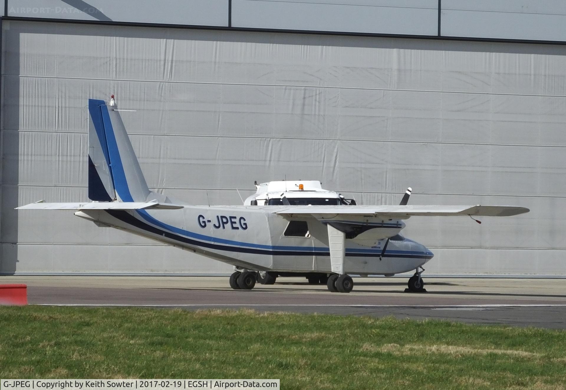 G-JPEG, 1976 Britten-Norman BN-2A-20 Islander C/N 541, Survey Aircraft