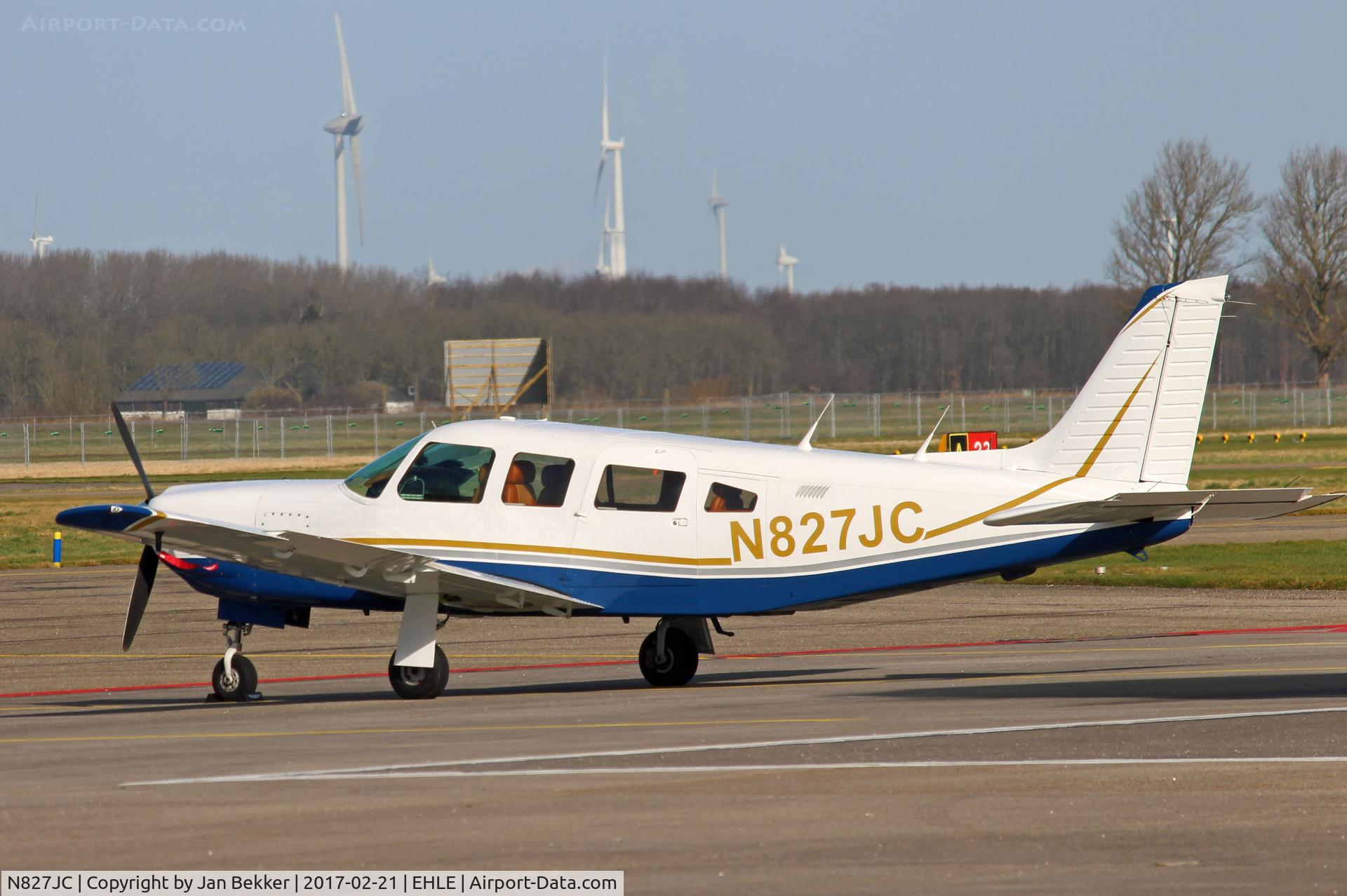 N827JC, Piper PA-32R-301 Saratoga SP C/N 32R-8113044, Lelystad Airport