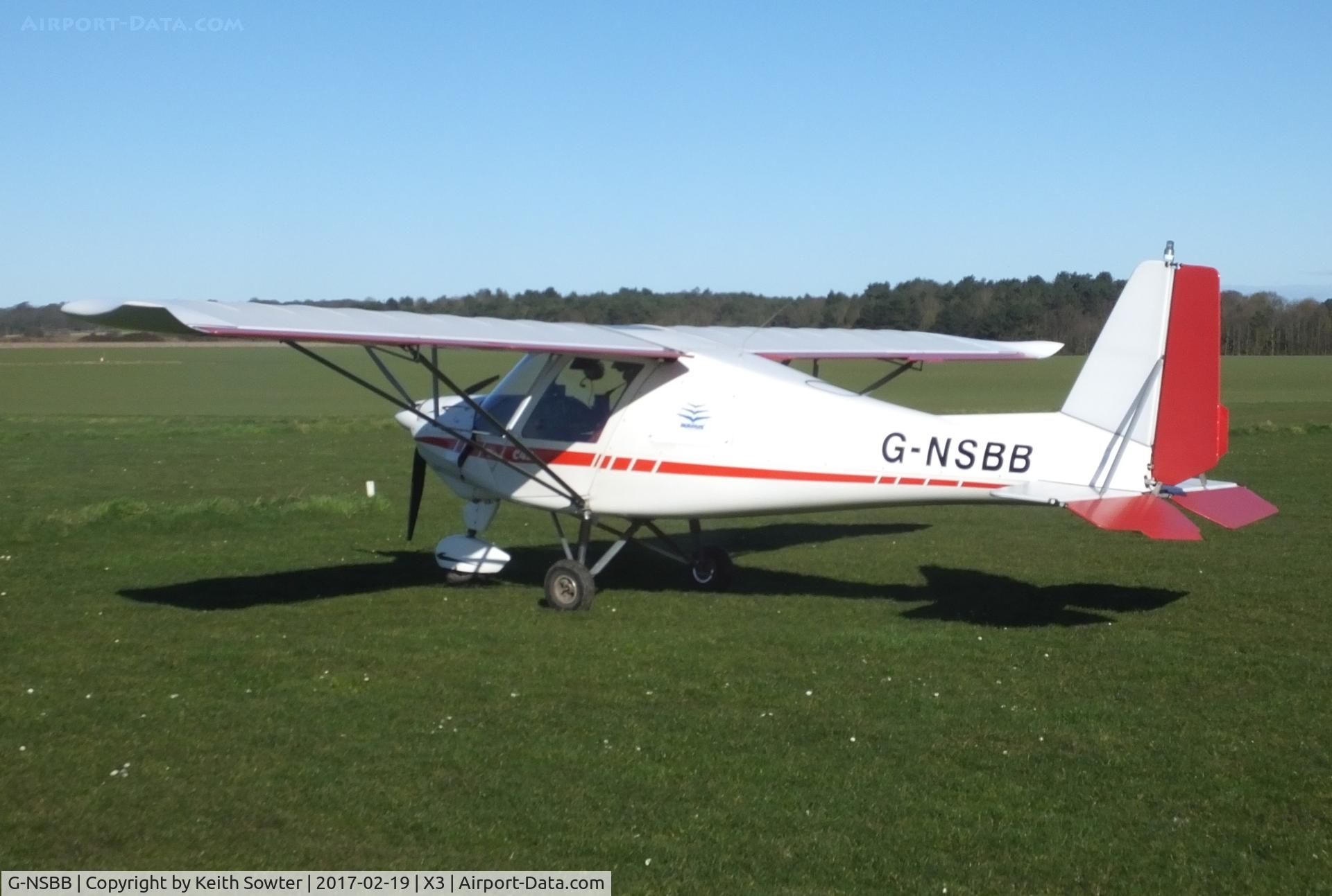 G-NSBB, 2004 Comco Ikarus C42 FB100 VLA C/N PFA 322-14162, Visiting aircraft