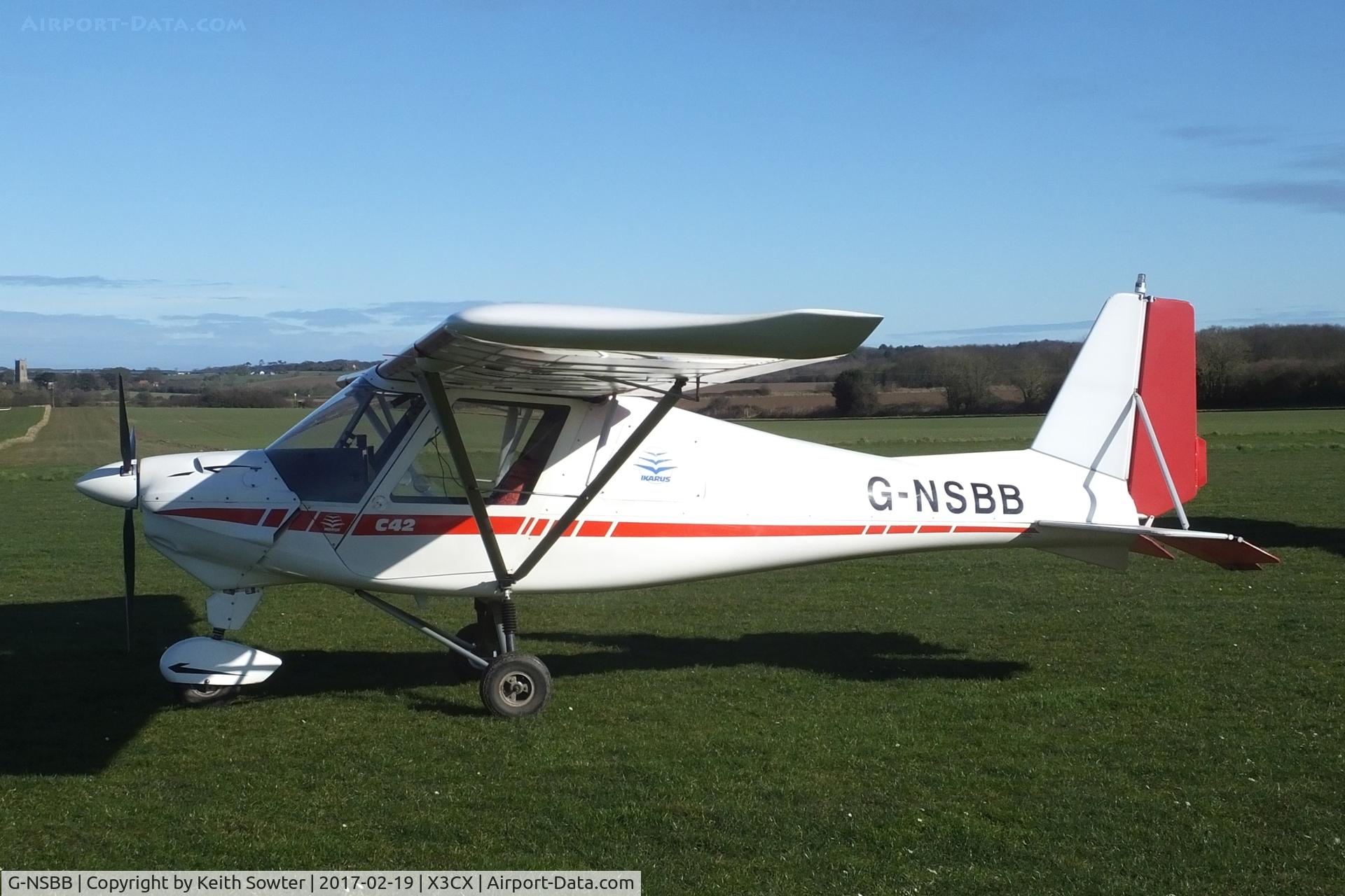 G-NSBB, 2004 Comco Ikarus C42 FB100 VLA C/N PFA 322-14162, Visiting aircraft