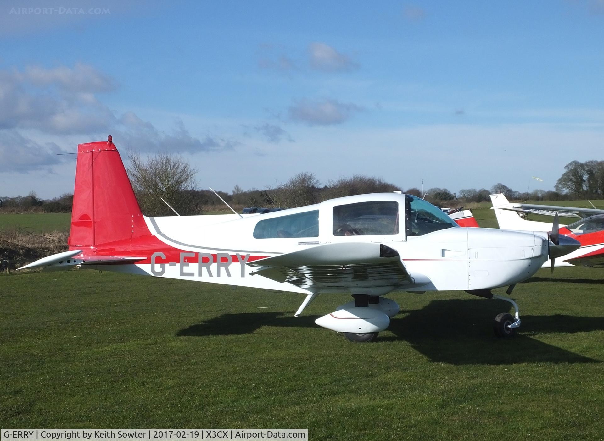 G-ERRY, 1978 Grumman American AA-5B Tiger C/N AA5B-0725, Visiting aircraft