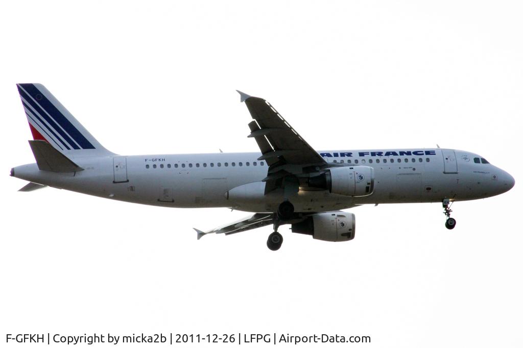 F-GFKH, 1989 Airbus A320-211 C/N 0061, Landing