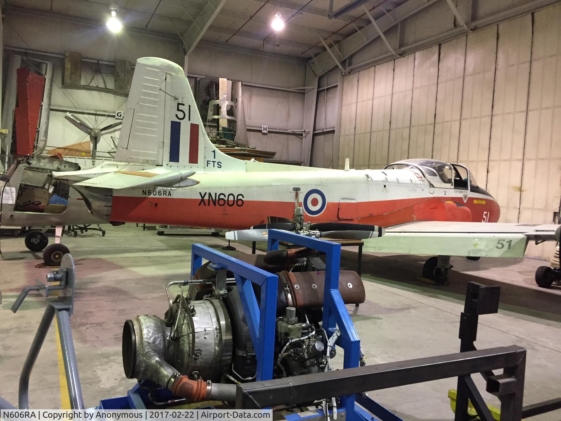 N606RA, 1961 Hunting P-84 Jet Provost T.3A C/N PAC/W/13891, Mechanic training