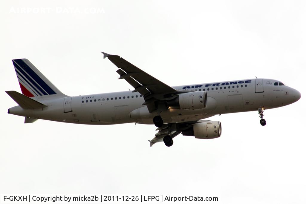 F-GKXH, 2002 Airbus A320-214 C/N 1924, Landing
