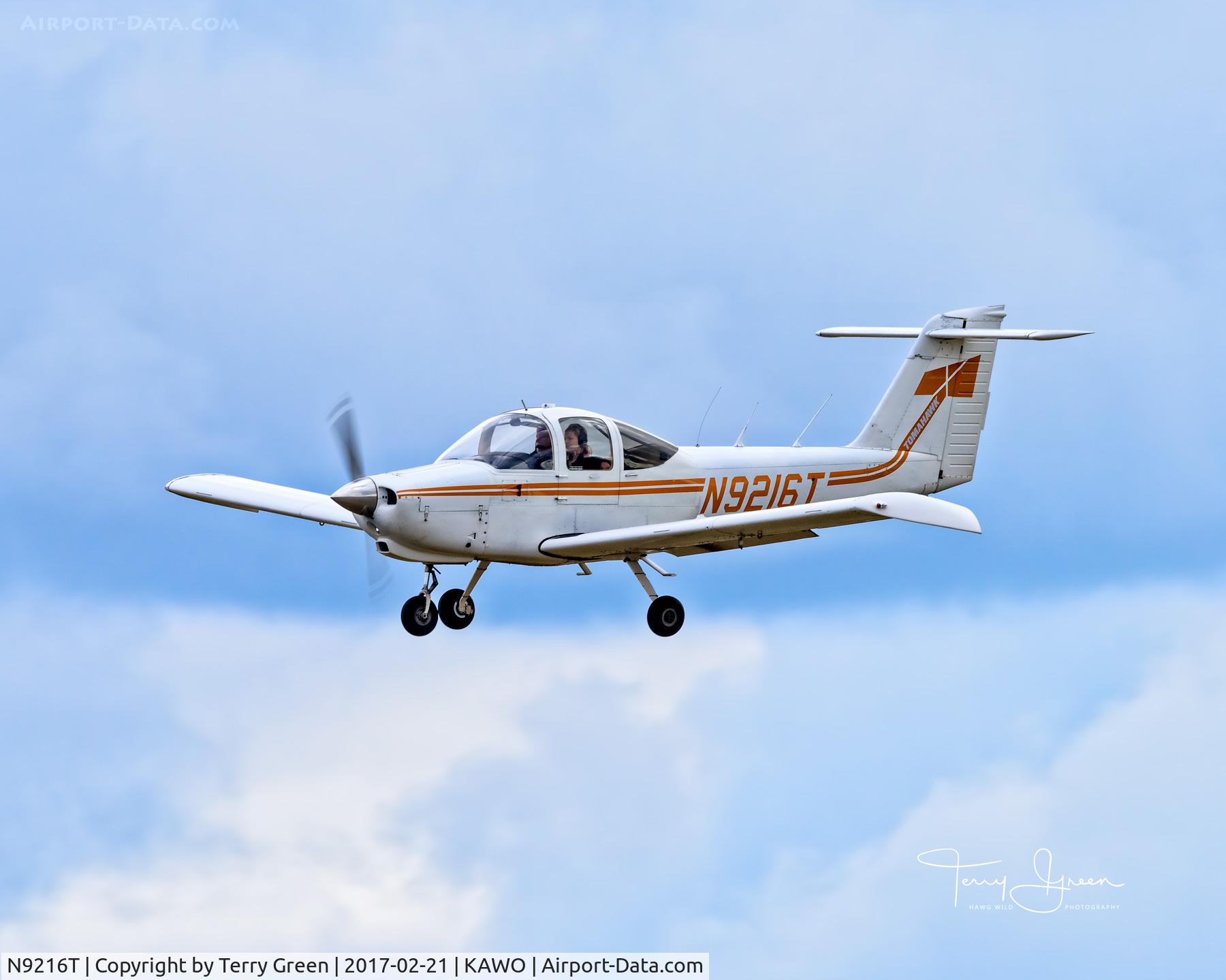 N9216T, 1978 Piper PA-38-112 Tomahawk C/N 38-78A0279, KAWO