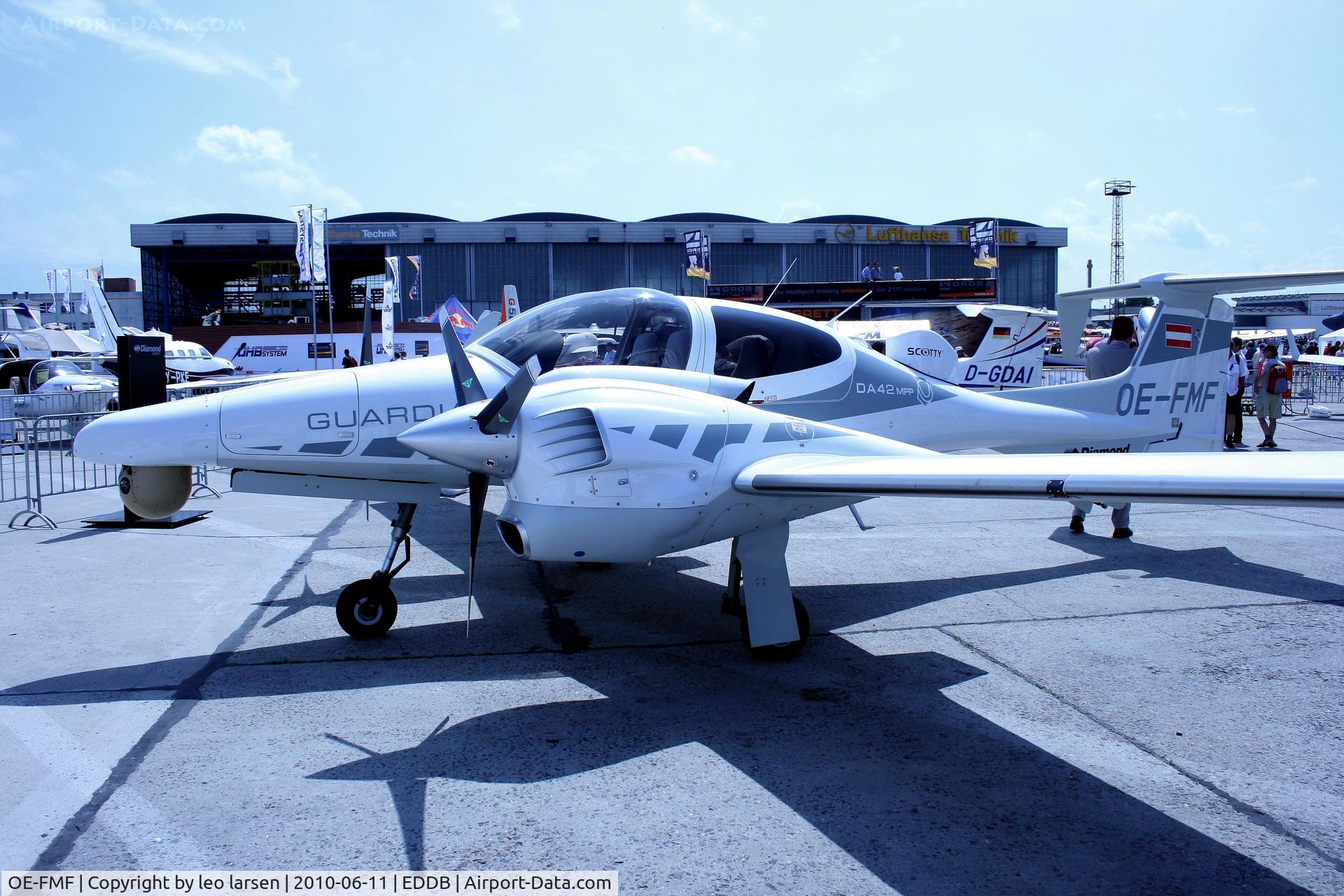 OE-FMF, Diamond DA-42 MPP Guardian Twin Star C/N 42.MN002, Berlin Air Show 10.6.2010