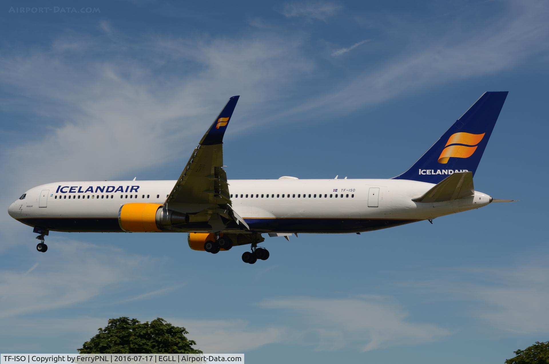 TF-ISO, 2000 Boeing 767-319 C/N 29388, Icelandair B763 on short final.