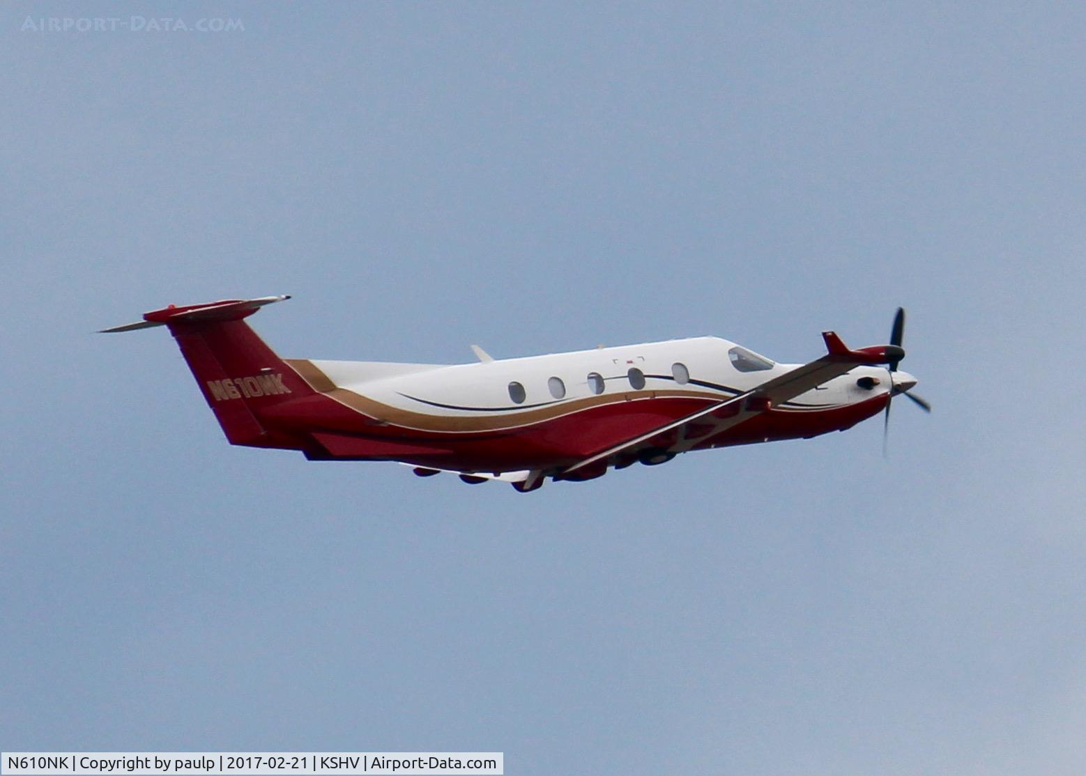 N610NK, 2005 Pilatus PC-12/45 C/N 610, At Shreveport Regional.