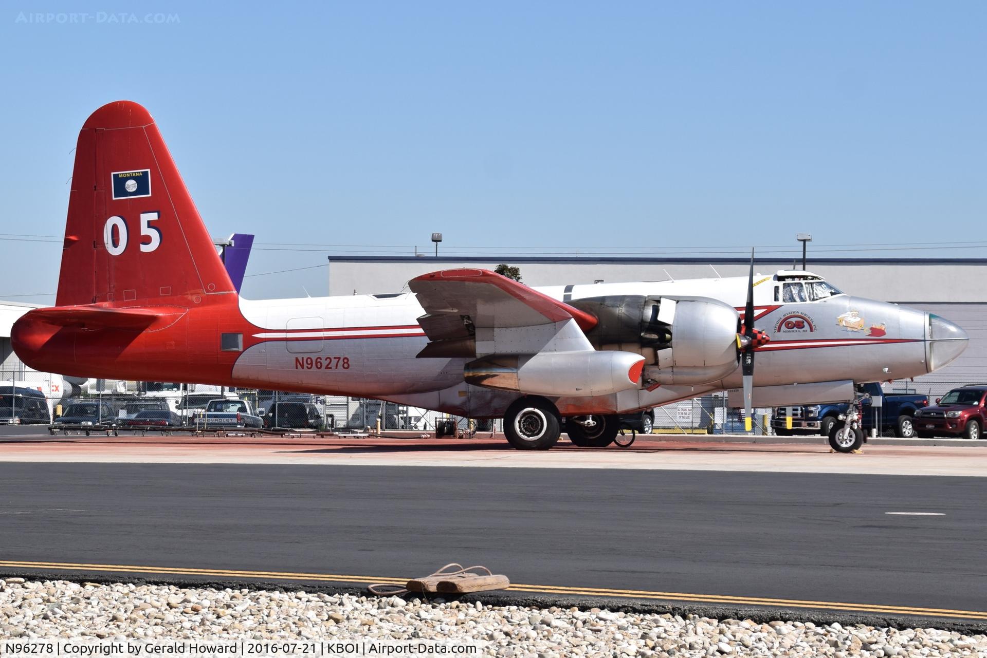 N96278, Lockheed P2V-5F Neptune C/N 426-5340, Parked on NIFC ramp.