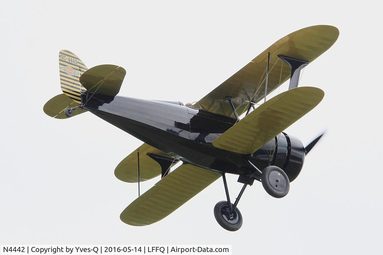 N4442, 1936 Laird LC-RW300 C/N 203, Laird LC-RW300, On display, La Ferté-Alais (LFFQ) air show 2016