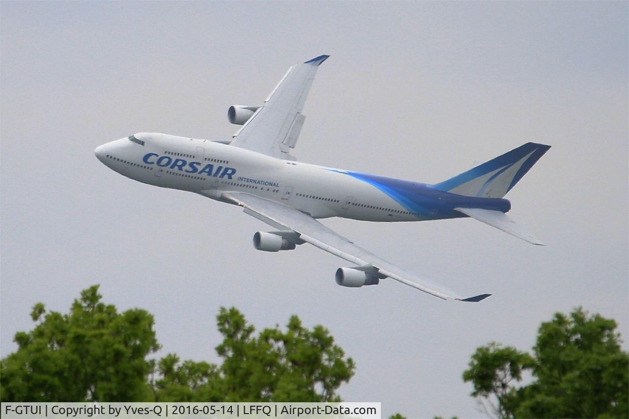 F-GTUI, 1992 Boeing 747-422 C/N 26875, Boeing 747-422, On display, La Ferté-Alais airfield (LFFQ) Air show 2016